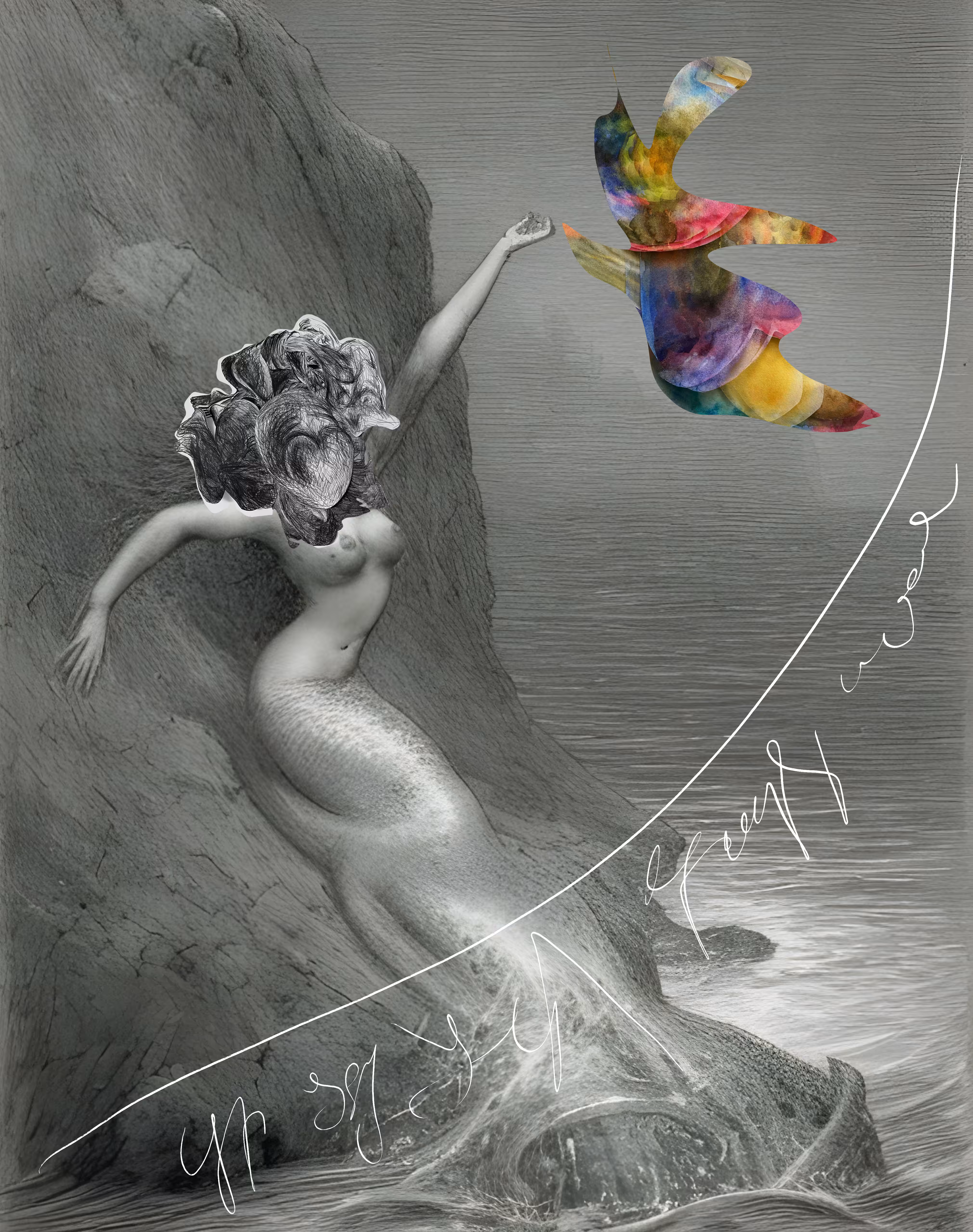 "mermaid and her inner mermaid"