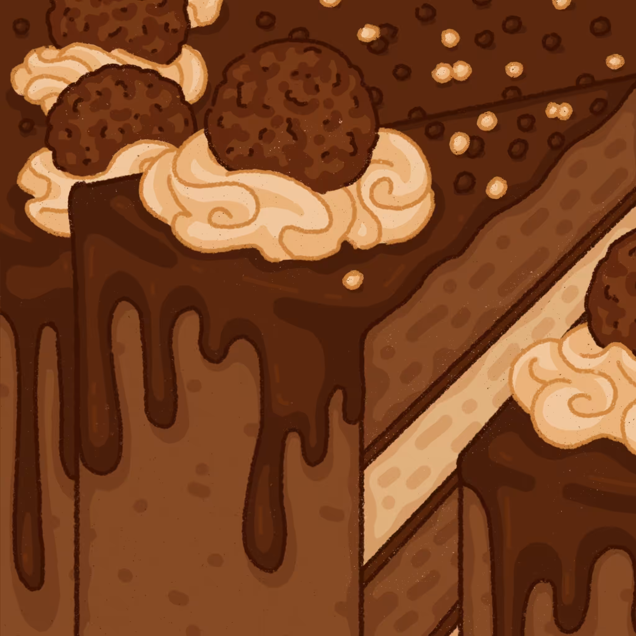 (chocolate) drip