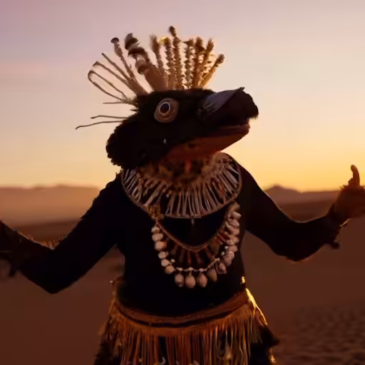 Visions of the Old Shaman Frog