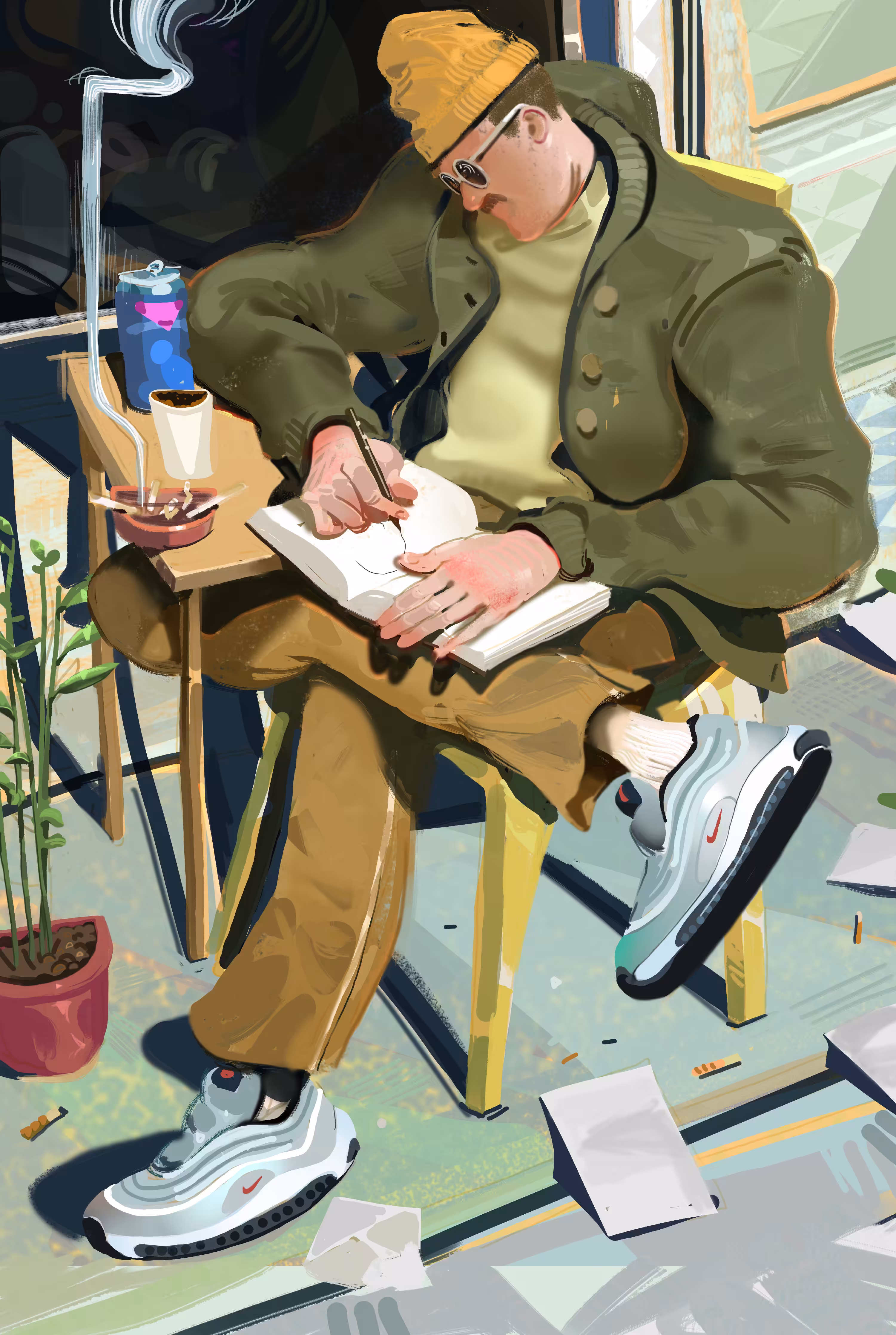 The Artist At Work