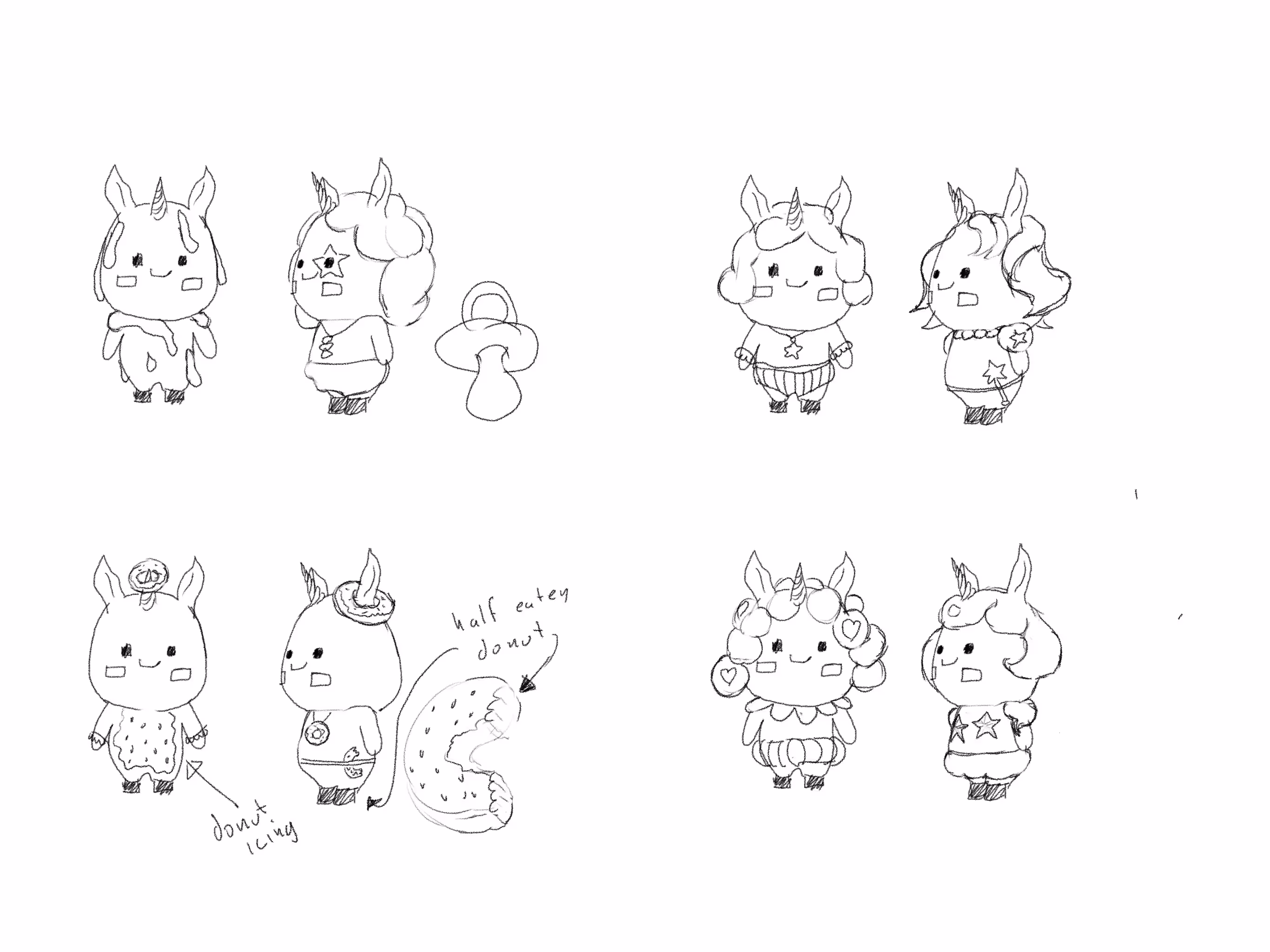 Fini Sketches: Uni Splats