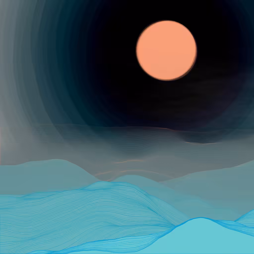 Valley at Dawn #100