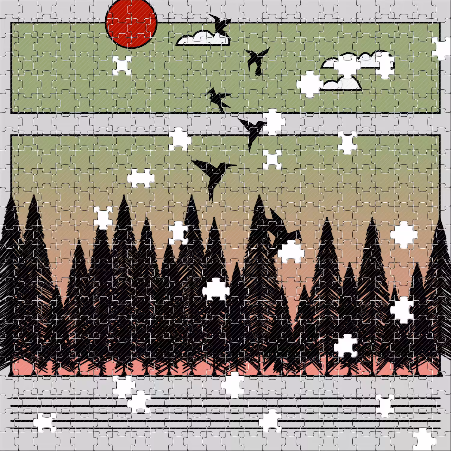 Puzzles & Birds #34