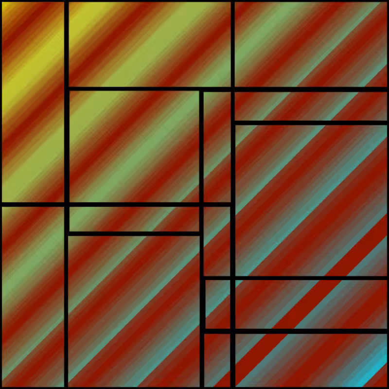 Stacked Mondrian #8