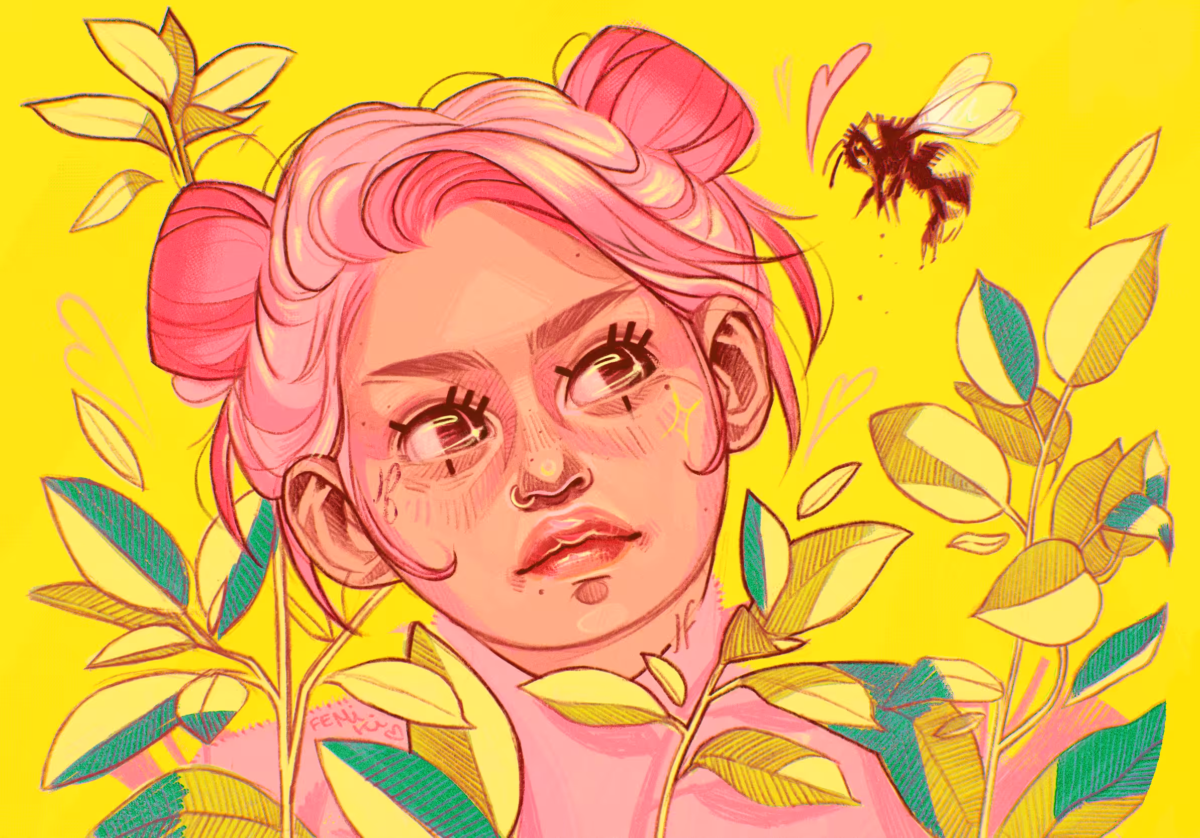Only Flower In The Garden🌸