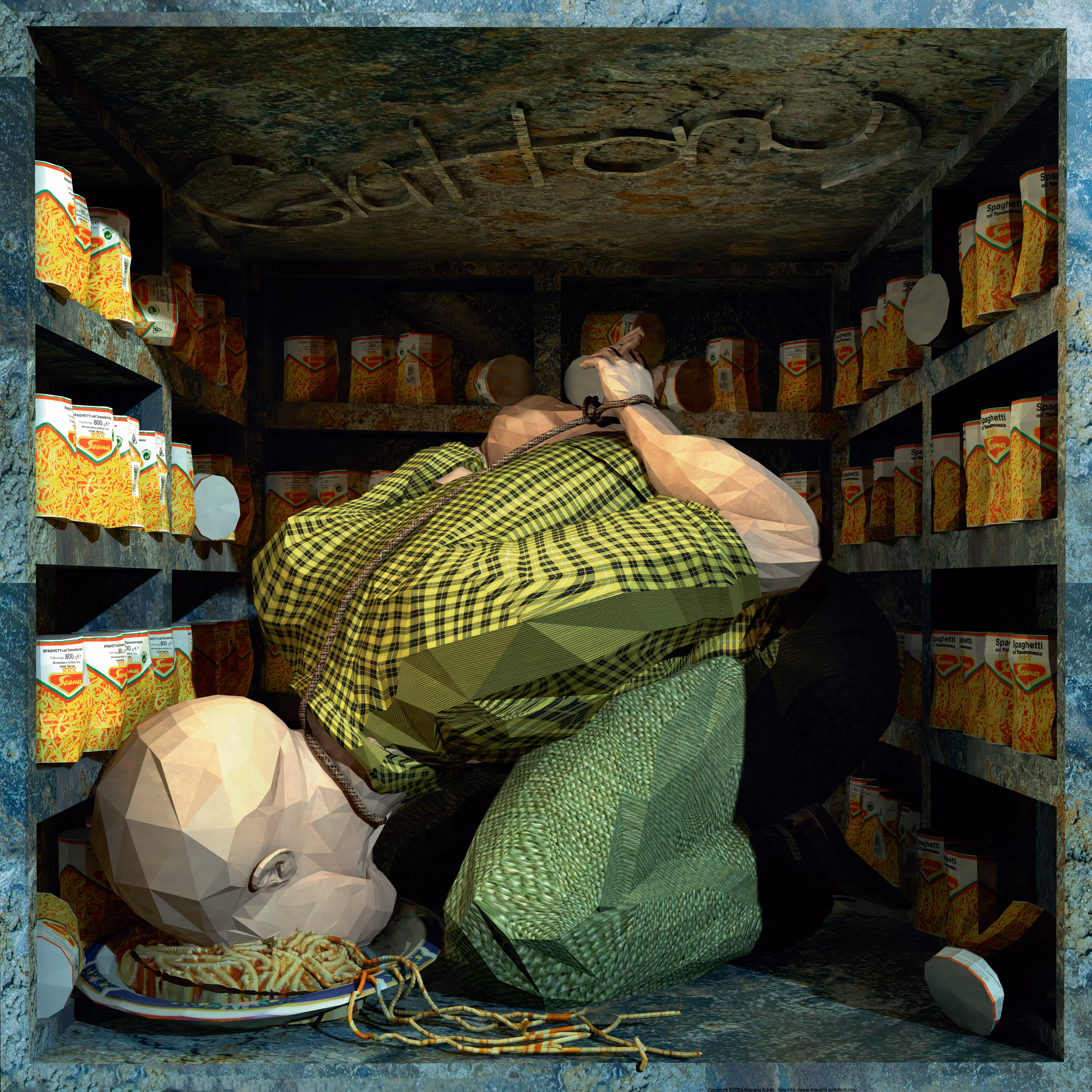 ECCE HOMO #10 - THE SEVEN DEADLY SINS - 1. GLUTTONY