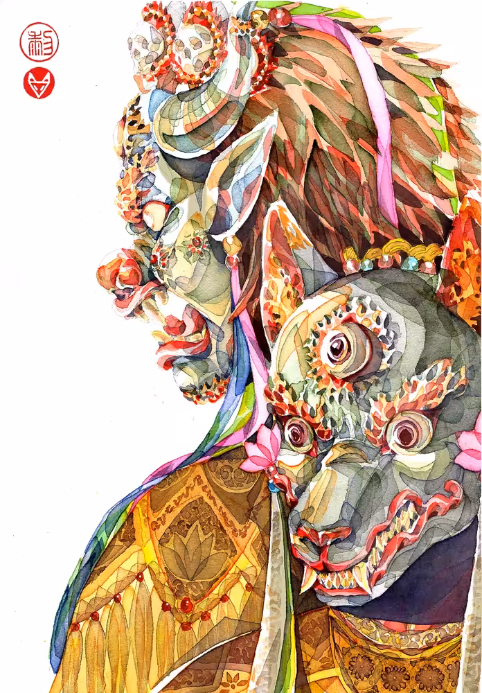 Tibetan mask