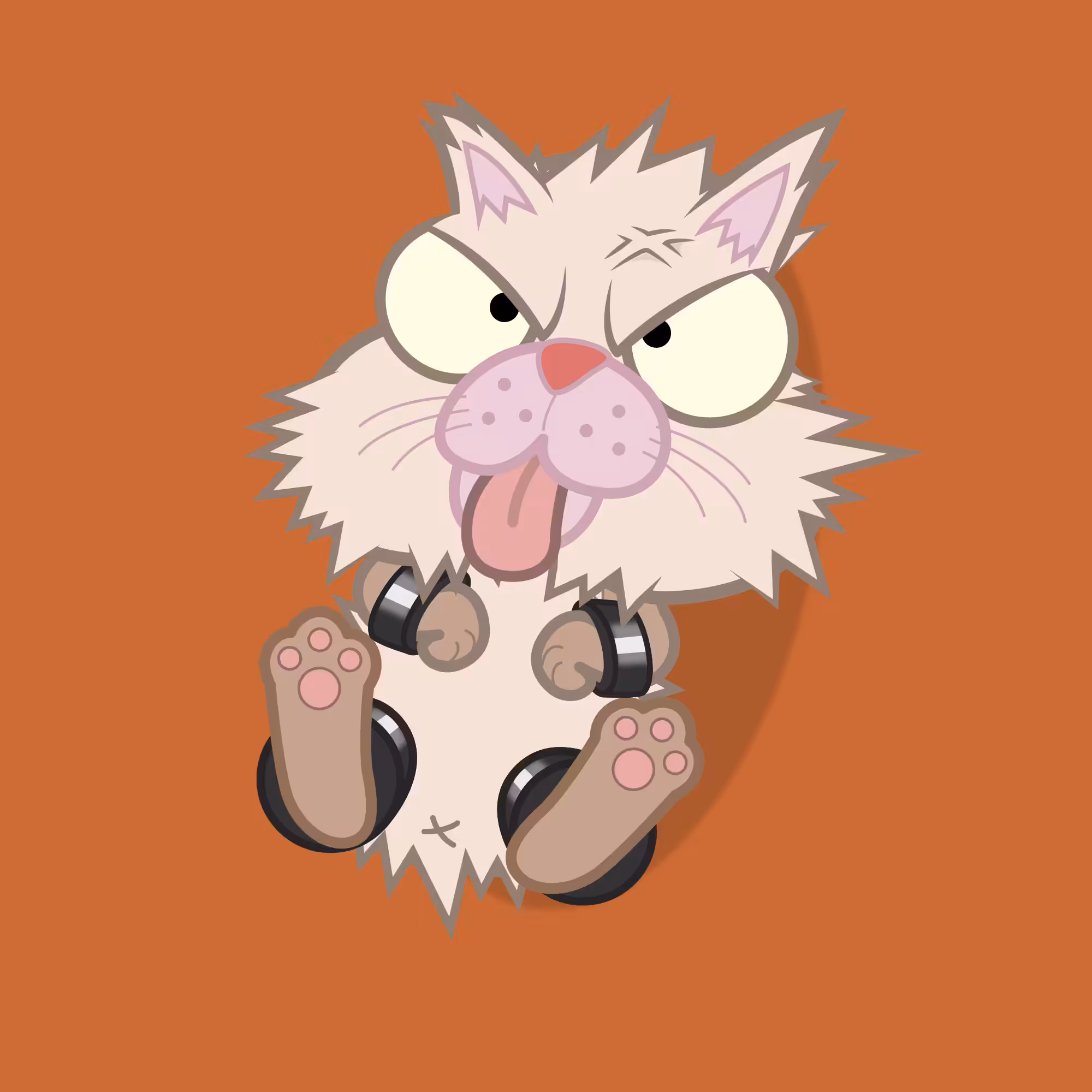 P057 --- Laying Derp Catmeape ---