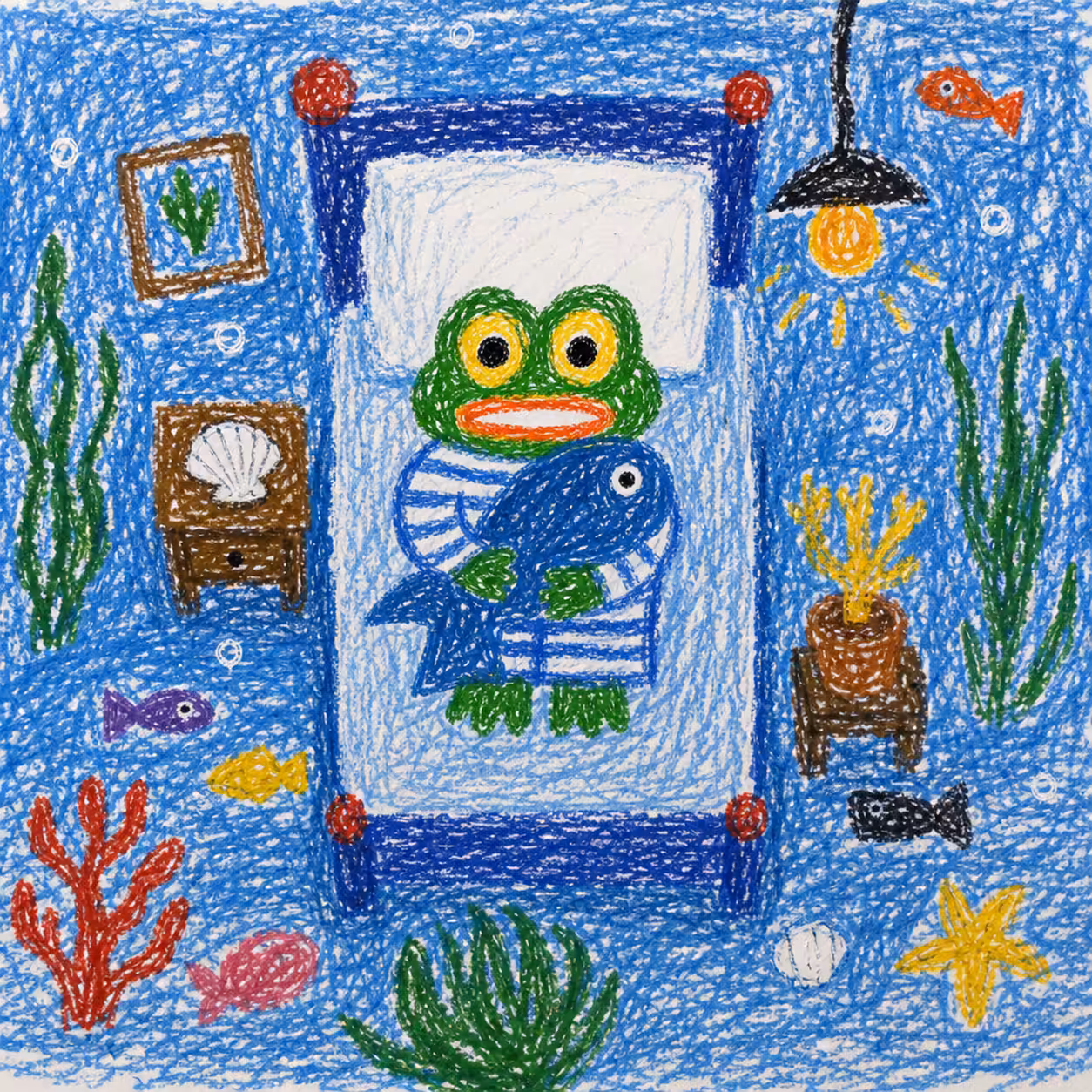 Little Worlds: Sea Bed Embrace