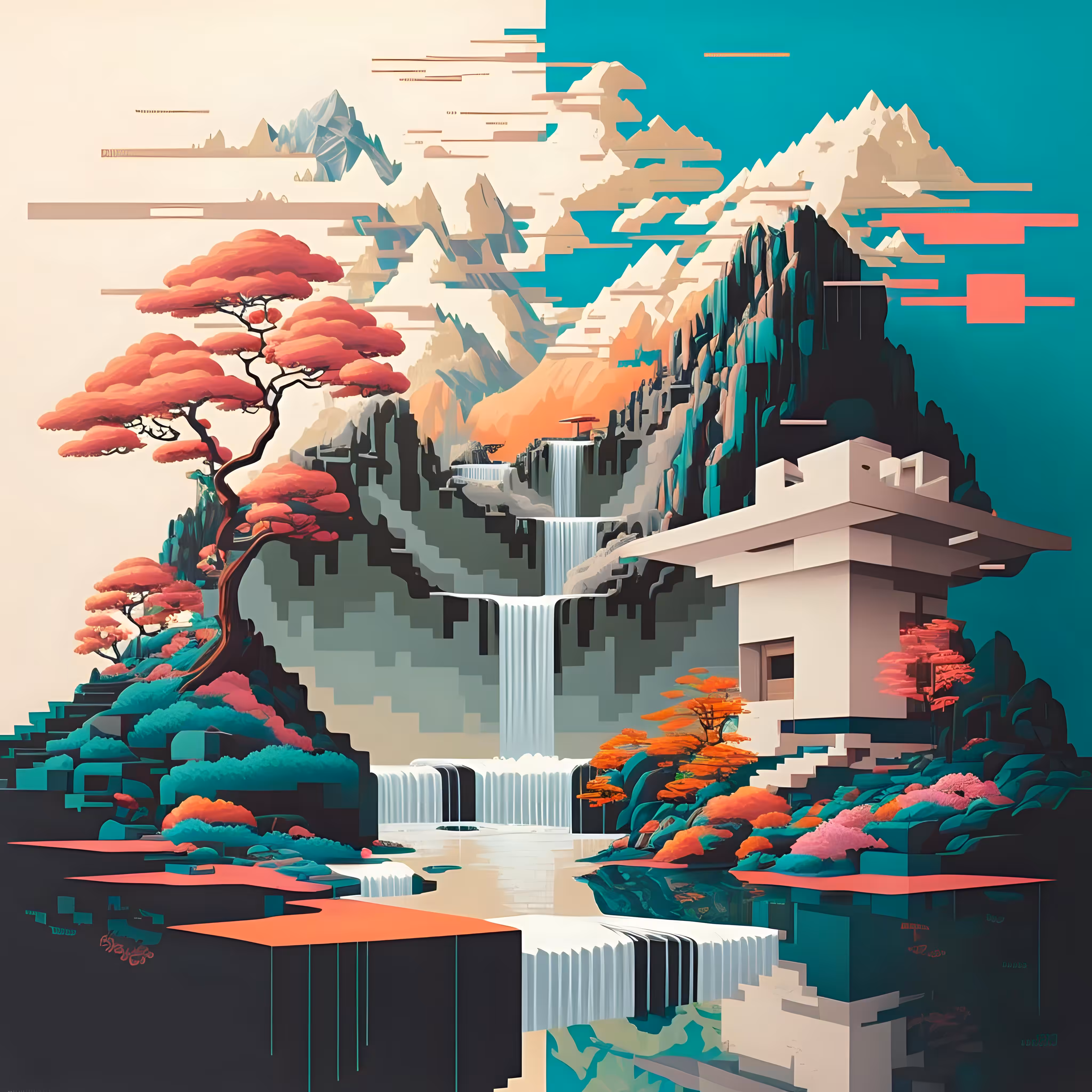 Glitched Garden #2