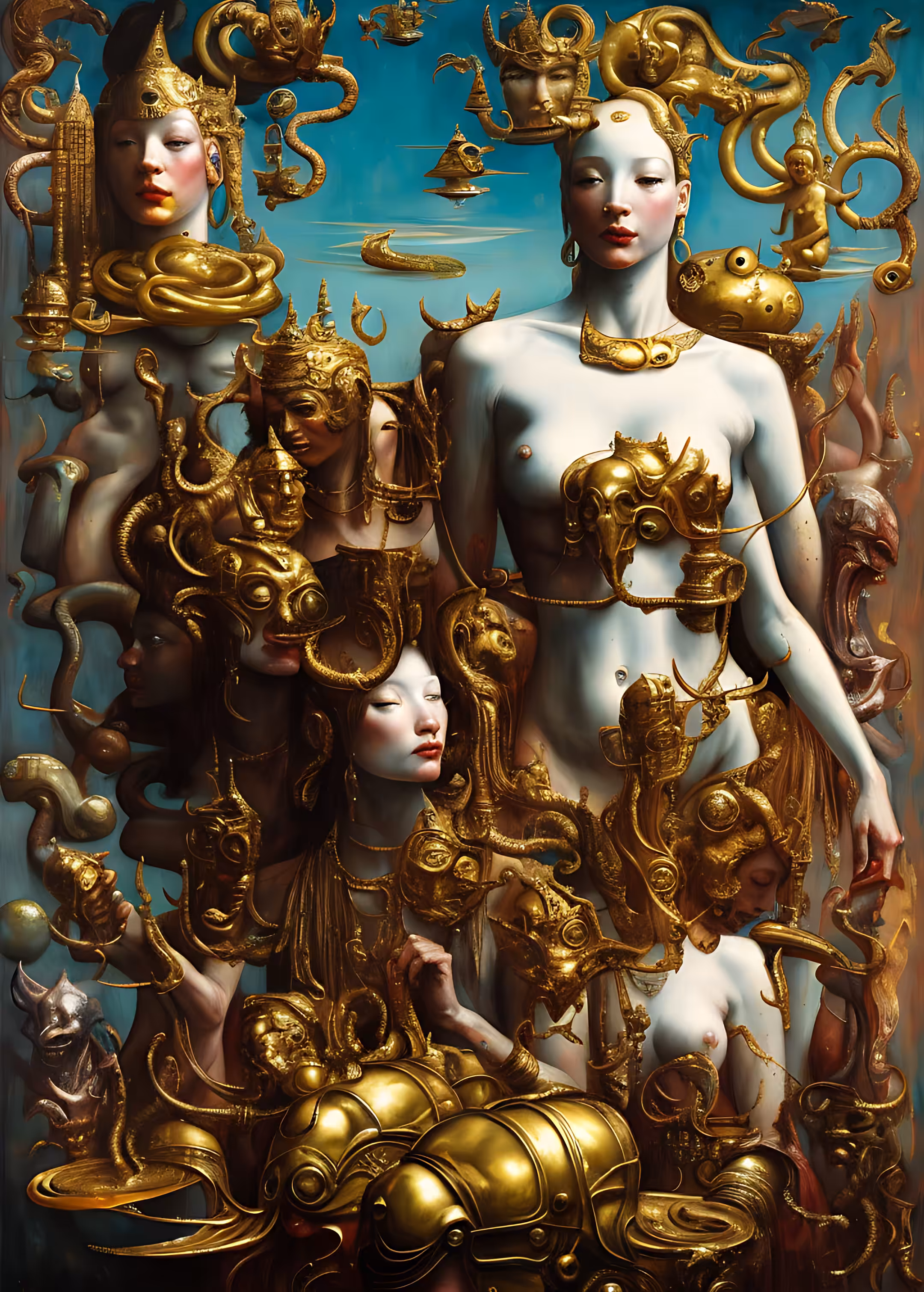 the deities of fallen gold