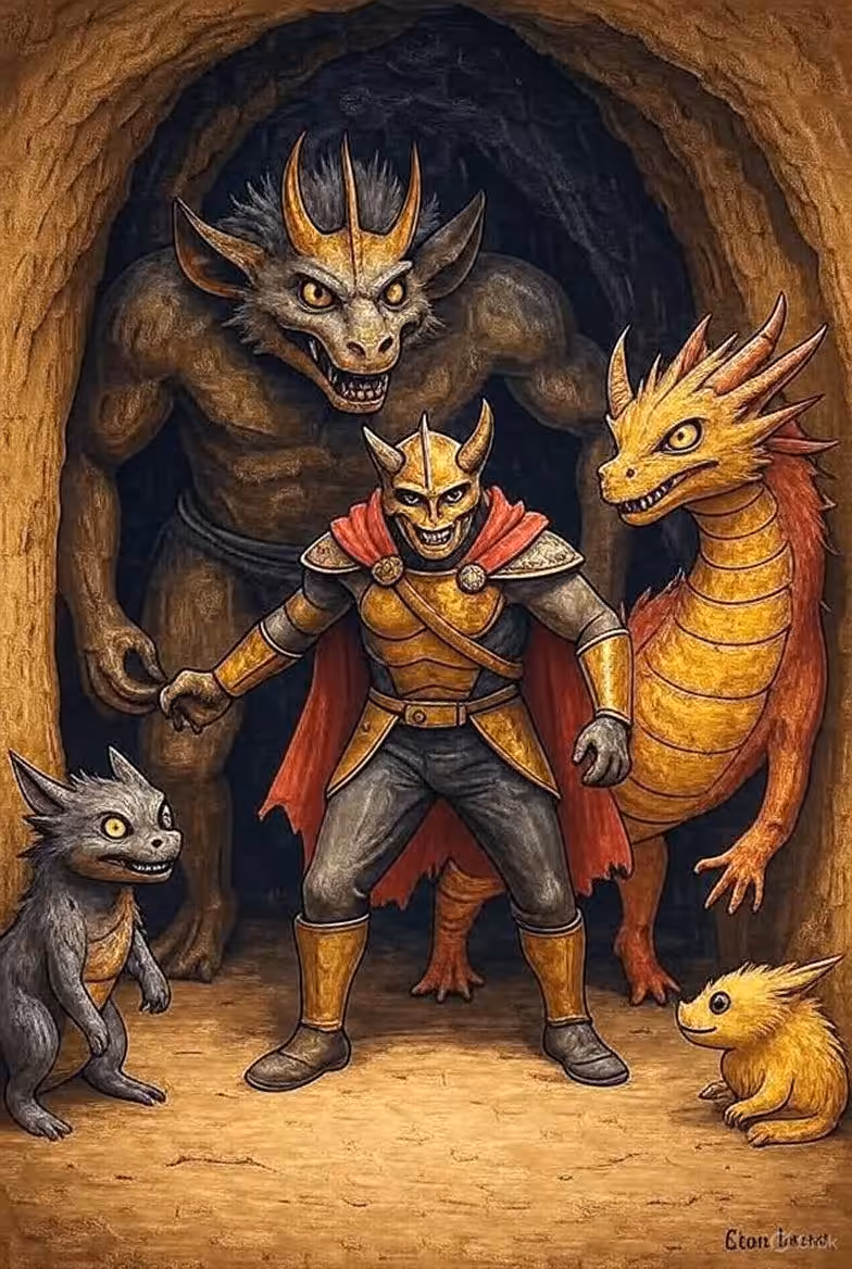 Knight in the Cave