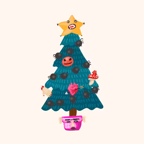 Creepy Christmas Tree For You! #15