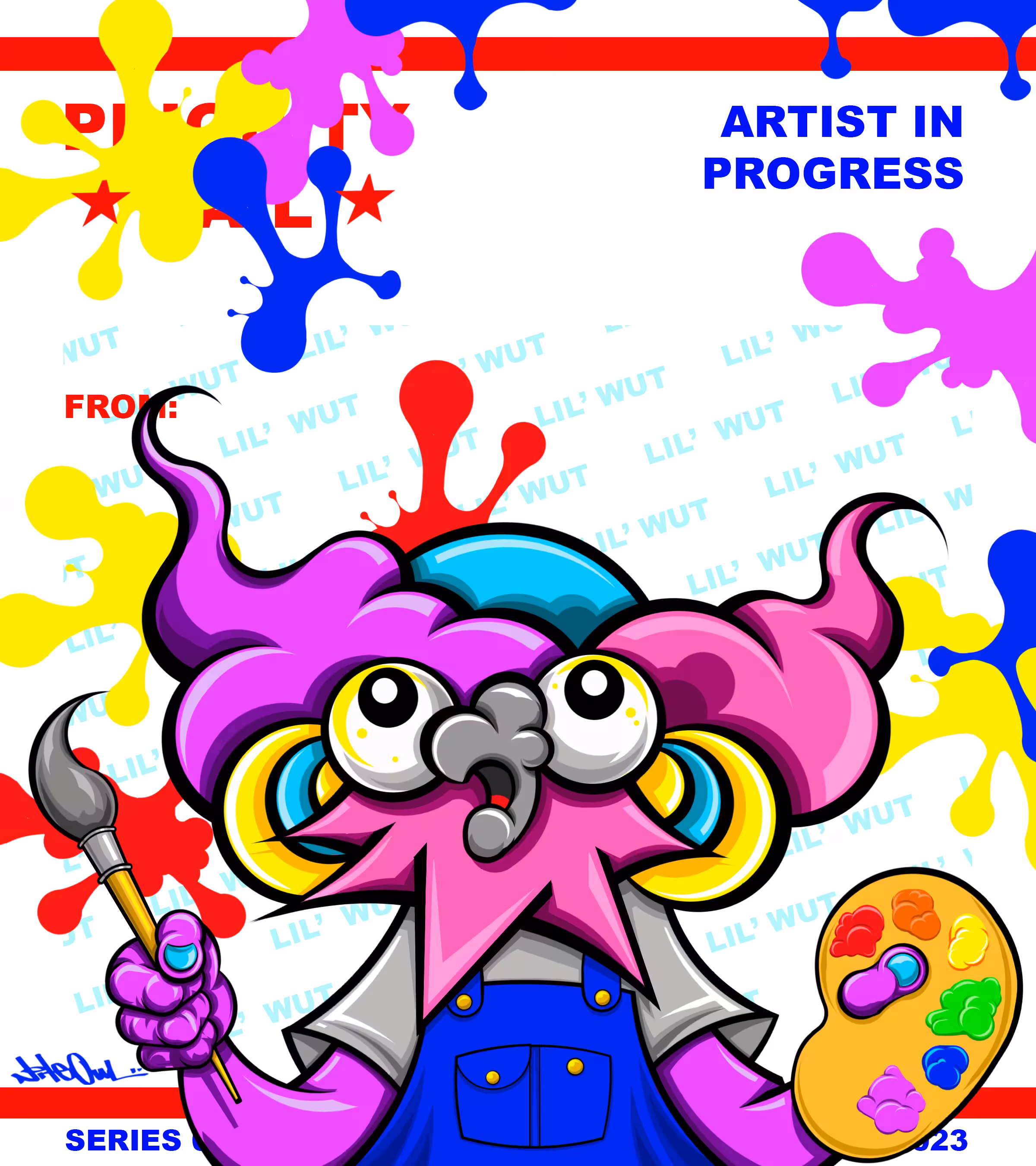 Priority Fail 003 - Artist In Progress