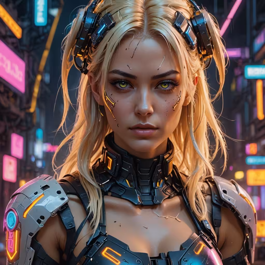 Cyberpunk Girl #035