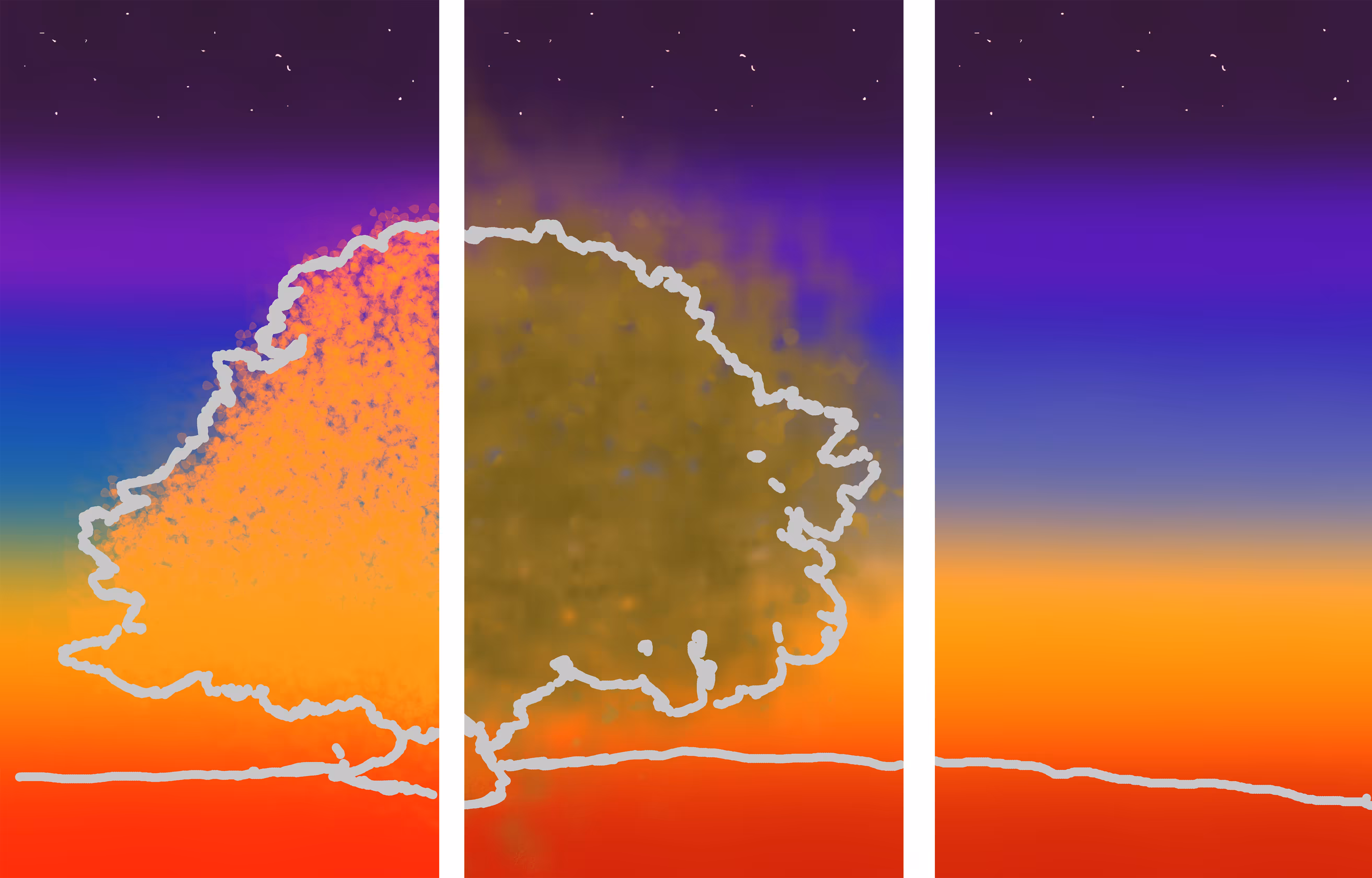 Psychedelic Hillside