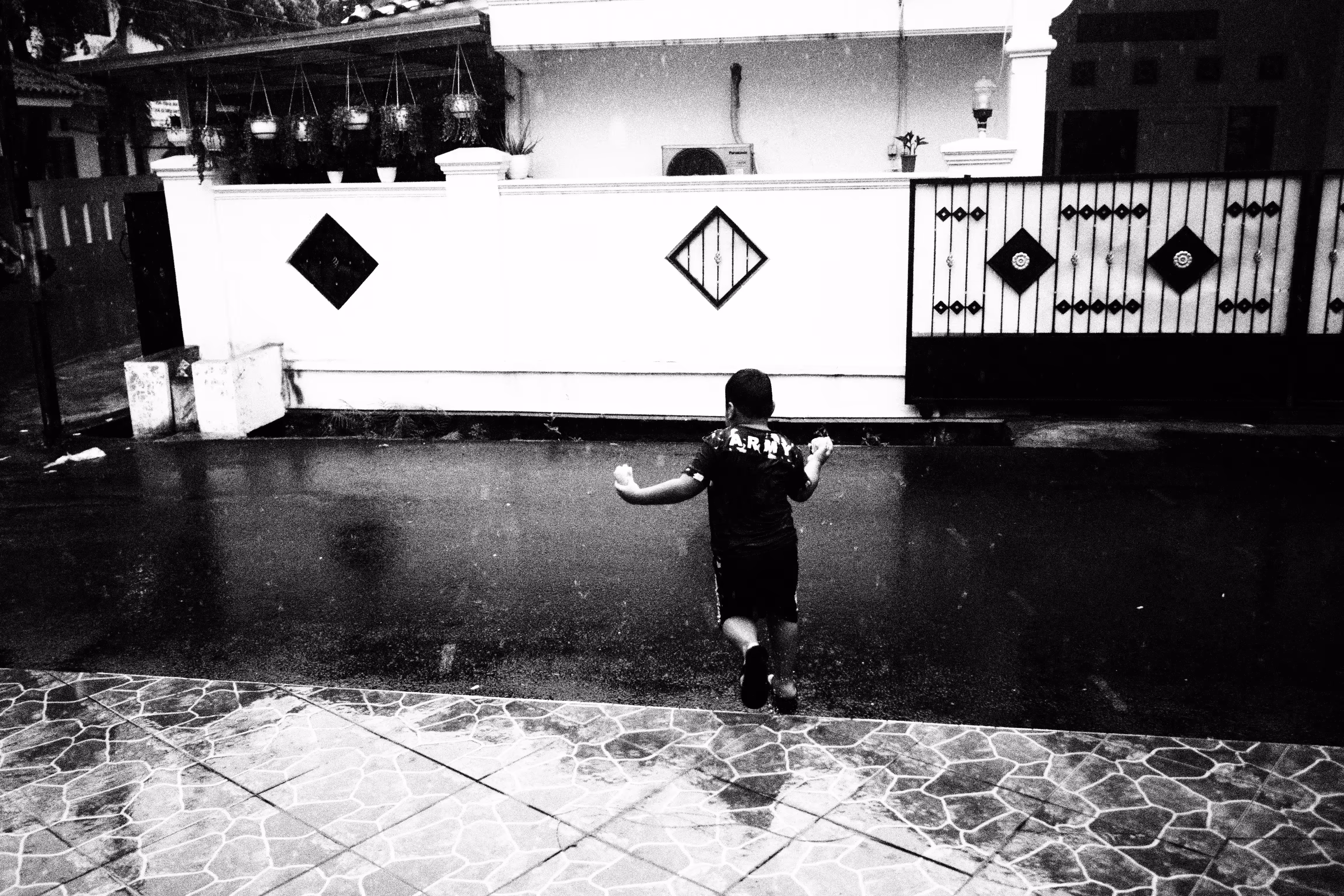 Dancing in the rain