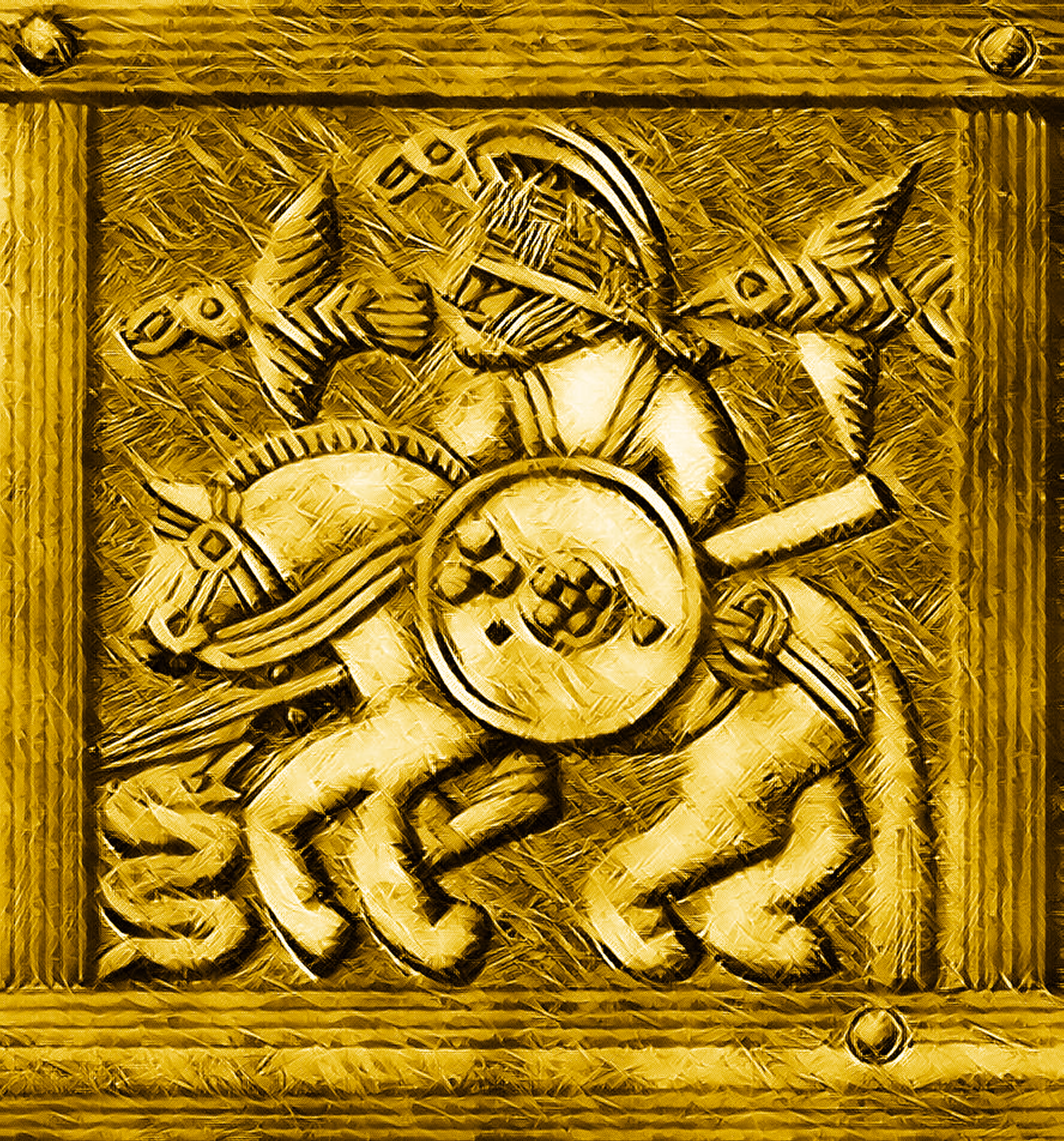 Crypto Gods Gold Series 1000 God ODIN 1/1000
