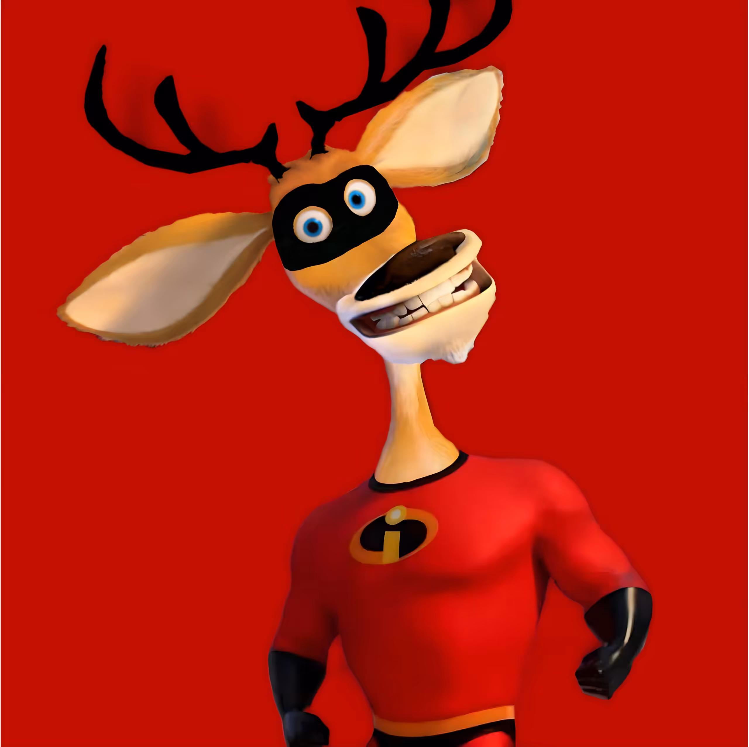 Flying deers: #10 deers 