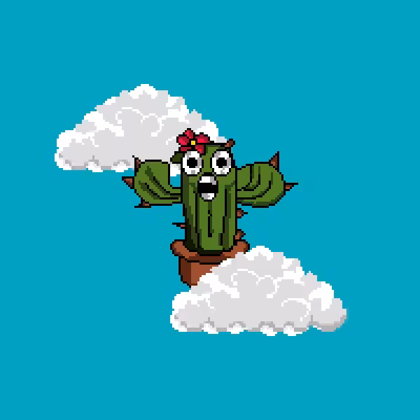 Surprised cactus