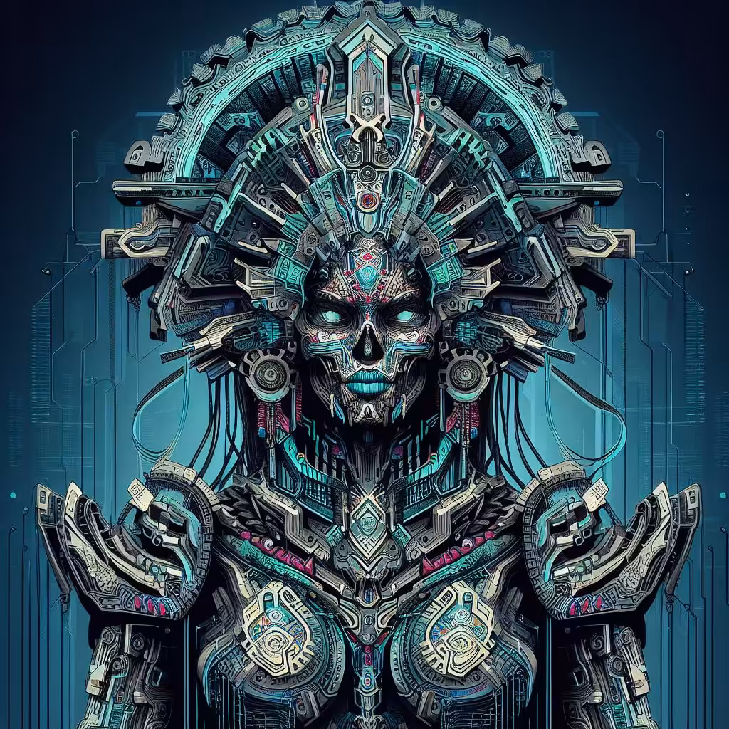 CyberAztec Gods: Aztec #17