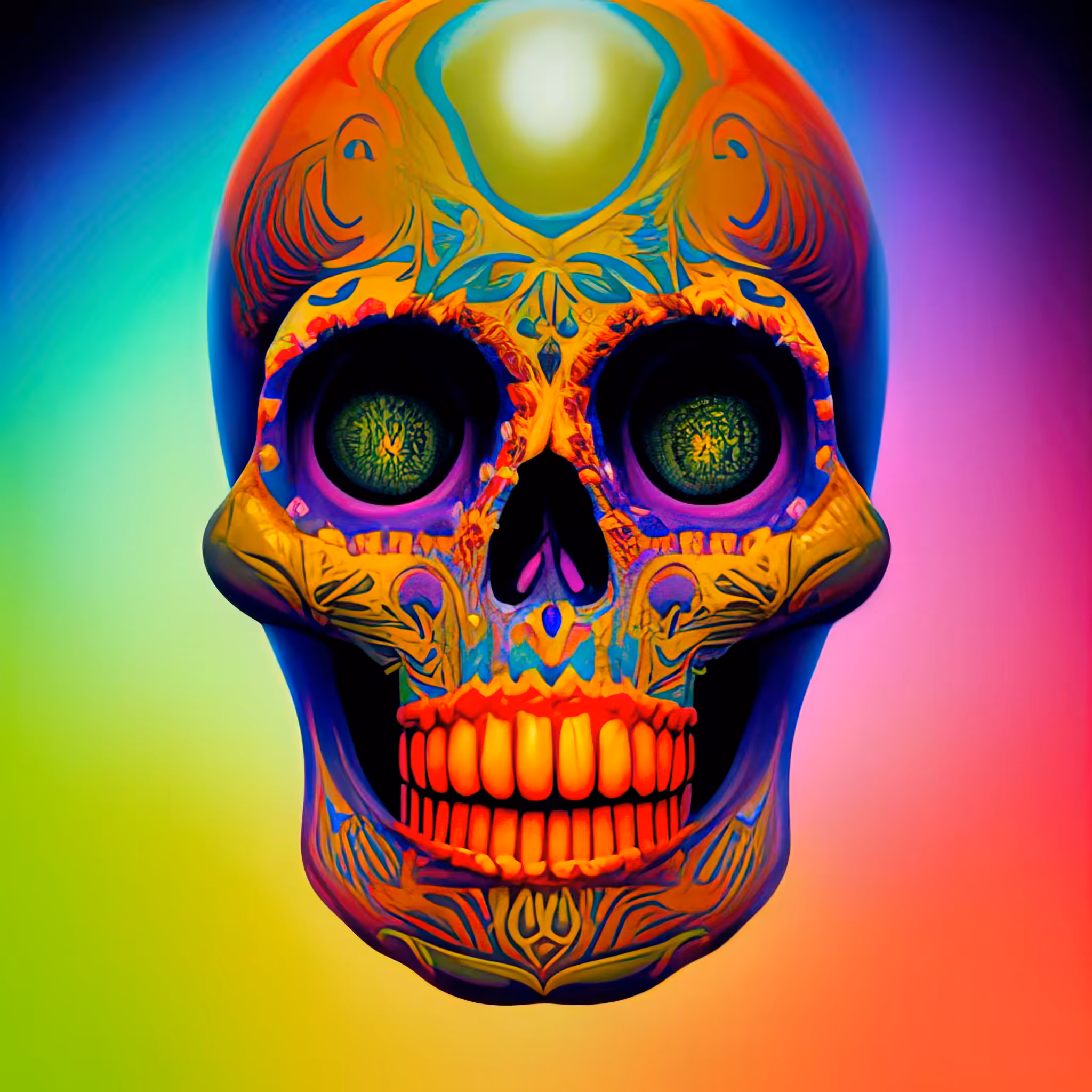 Head Case - A Color Study: Head Case #252