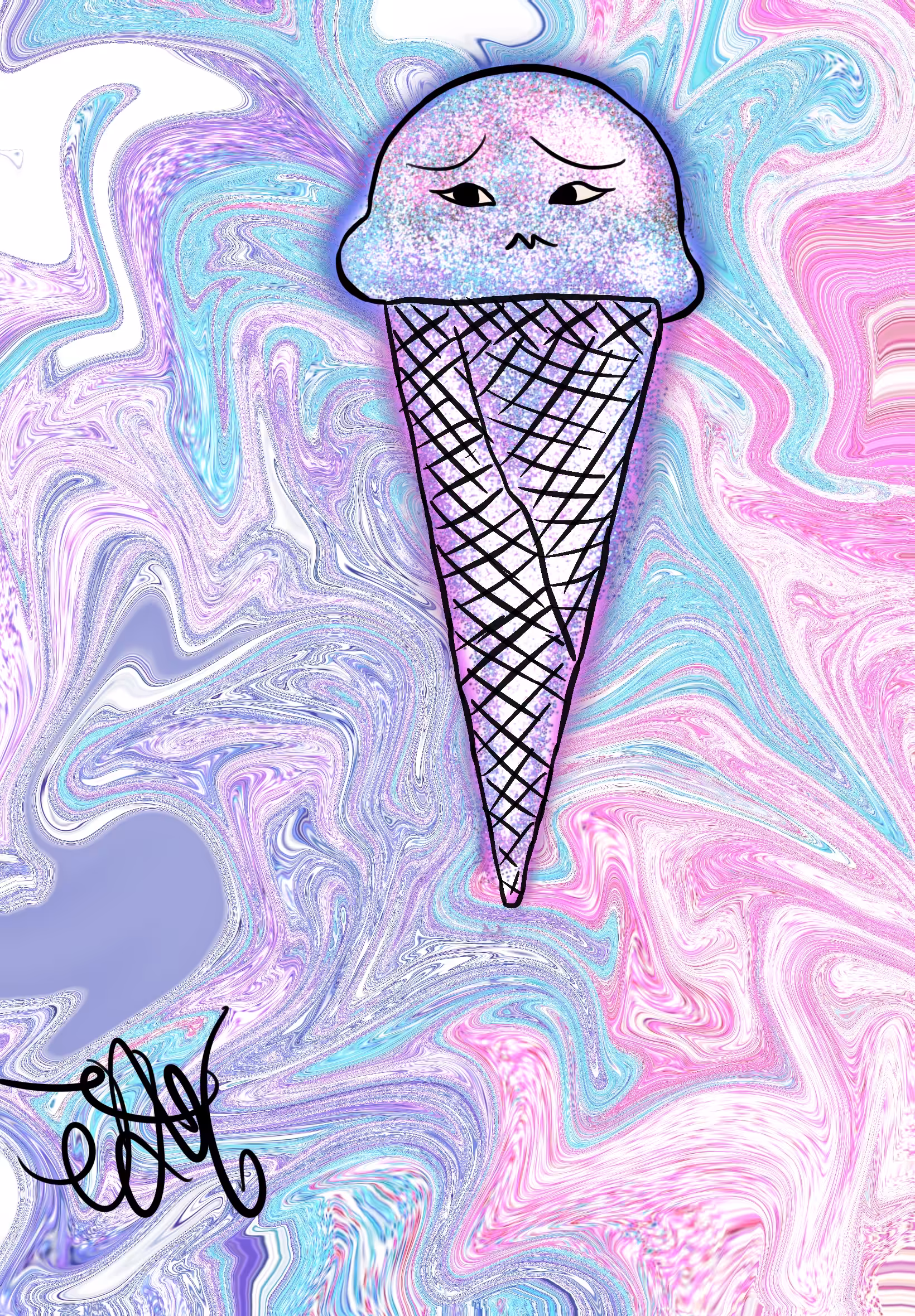 Outer Space Cotton Candy