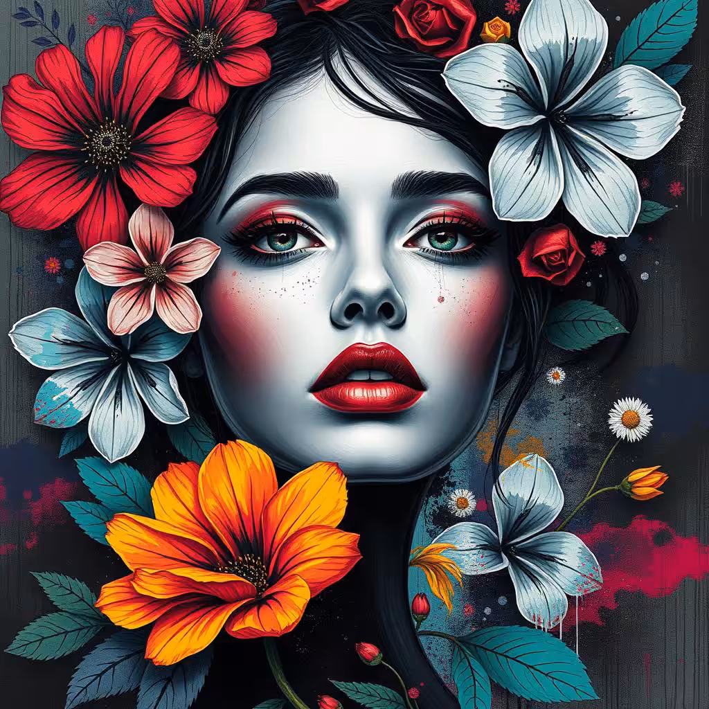 Art by J: In a world of color 2