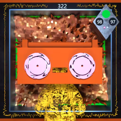 Boomboxhead 322