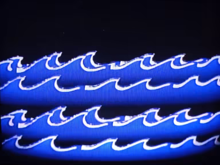 'A Place to Drop My Anchor' (genuine analogue CRT art)