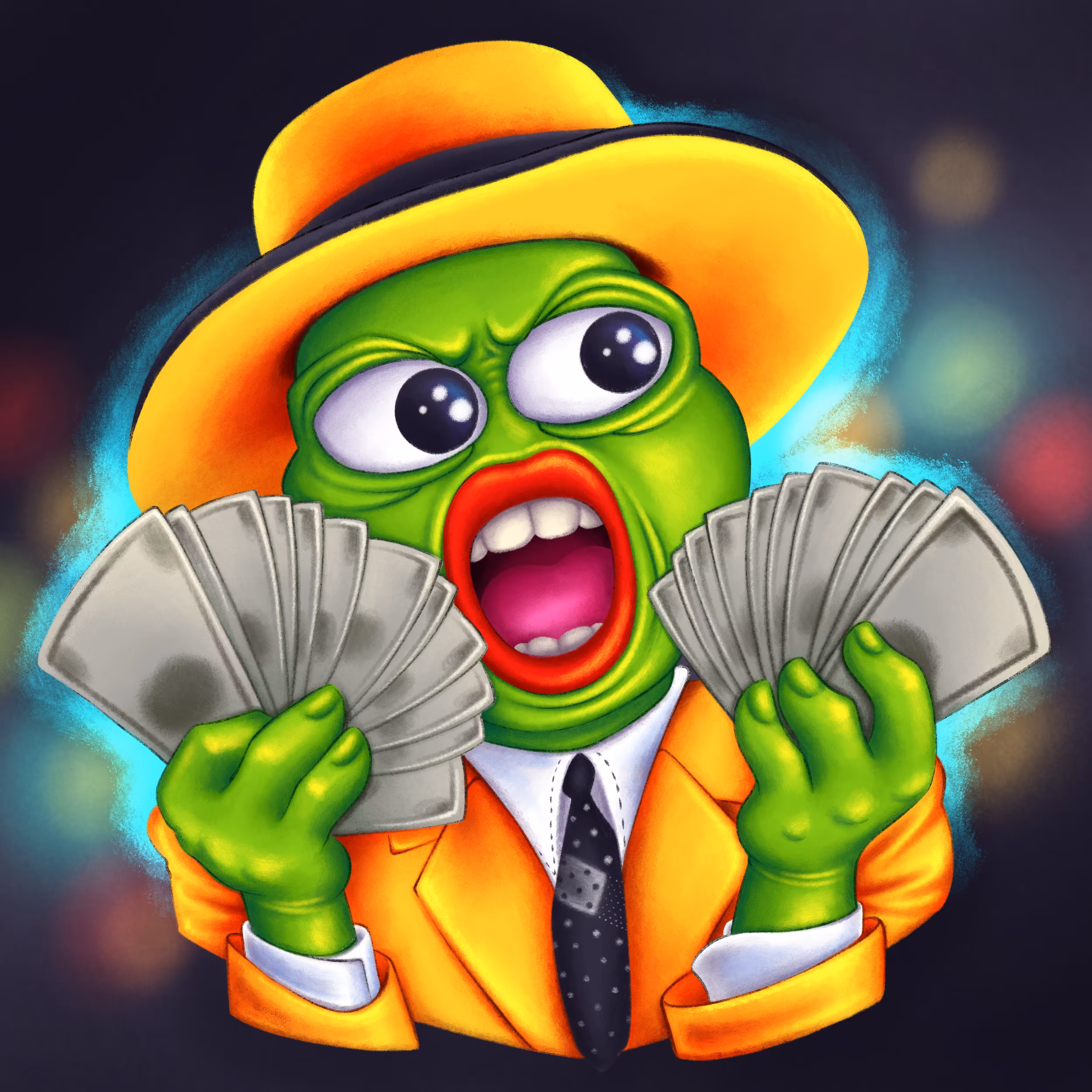 Lucky Pepe: Pepe Mask