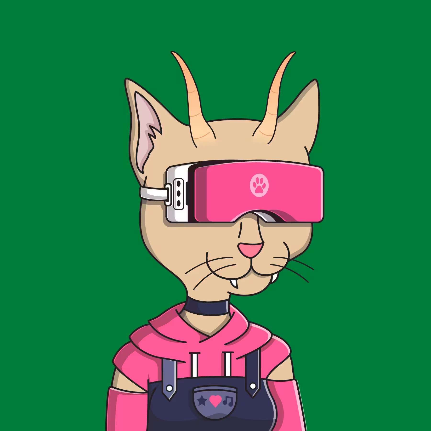 Girl Cat #396