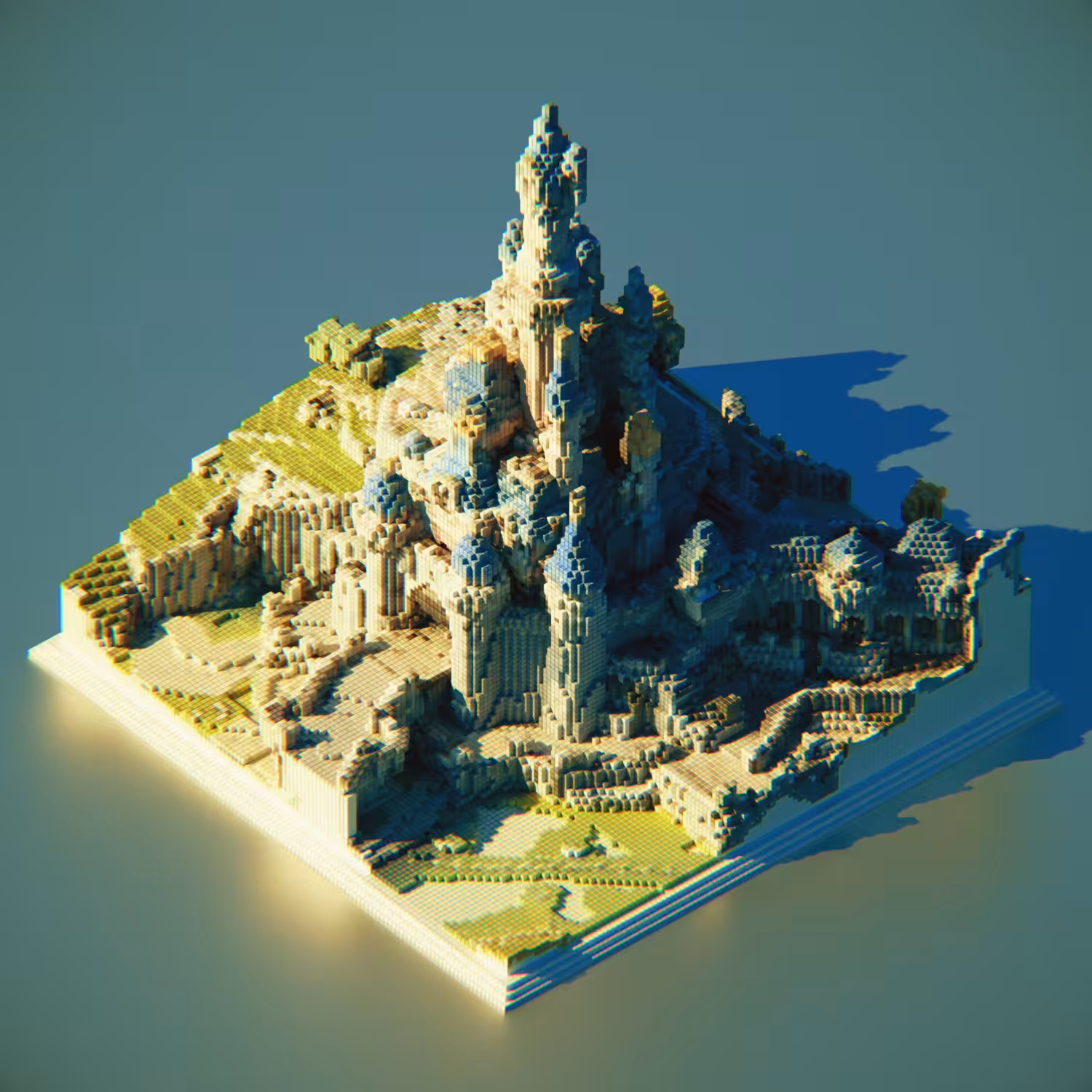 GeoBlock #5 Sleeping Beauty Castle (Disneyland Paris)