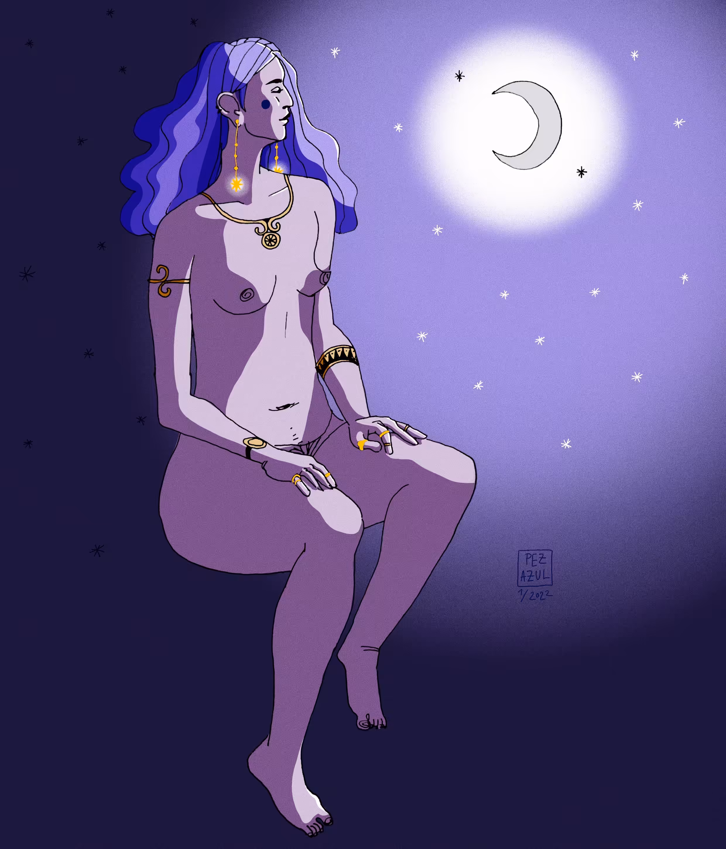 Moon woman