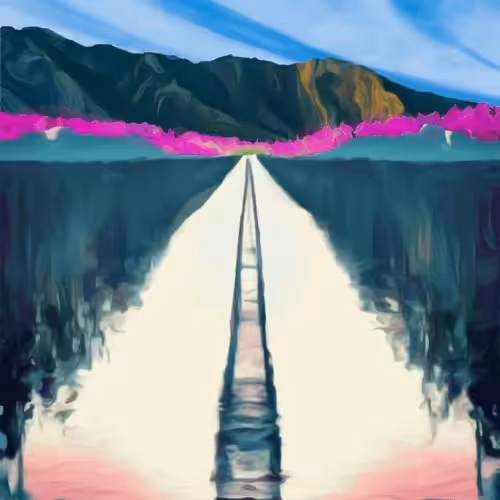 Generated Glitch Landscape #115