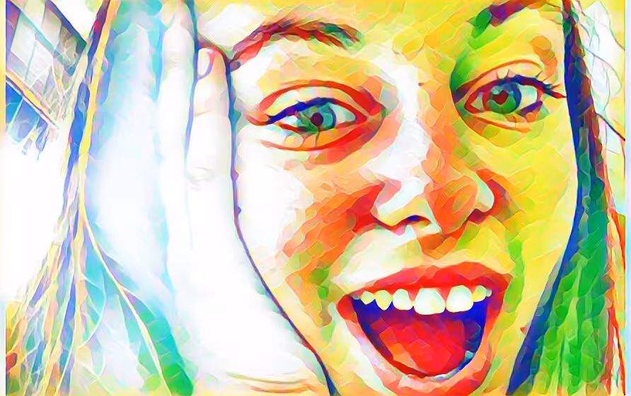 sister's smile