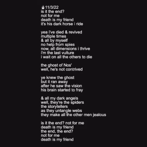 🔥11/3/22
is it the ...