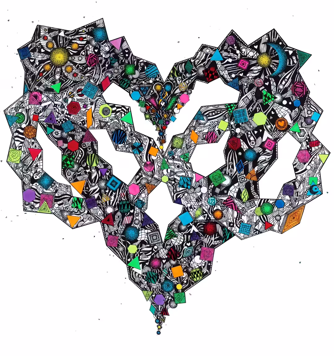 A heart of love