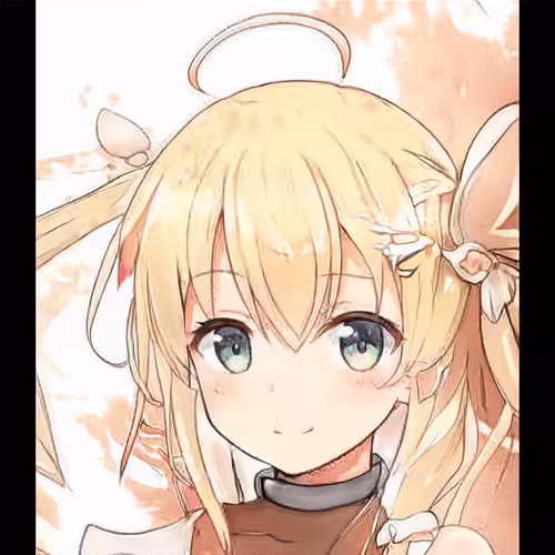 AKIBA girl collection: gold hair lady