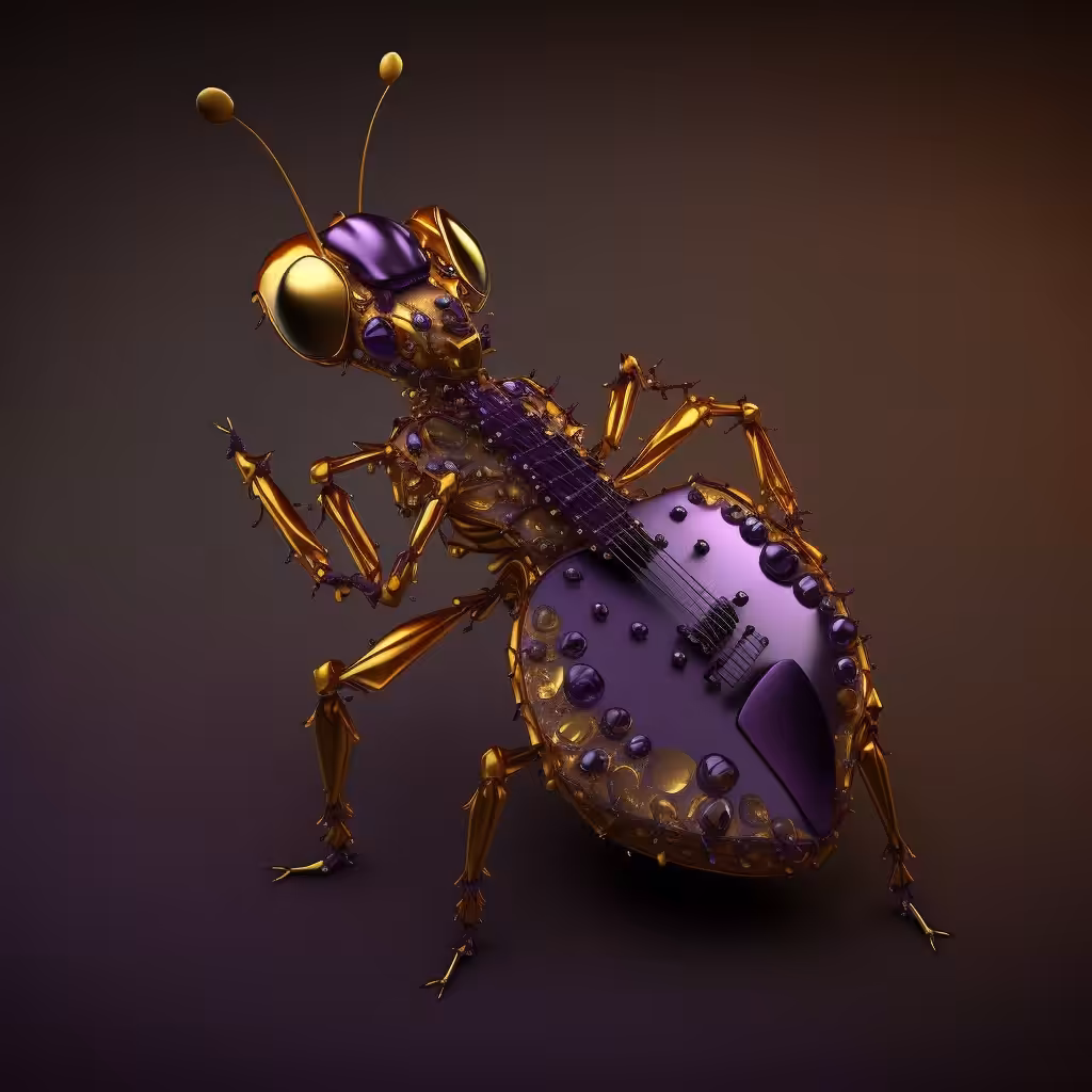 Psychedelic Art: The Ant