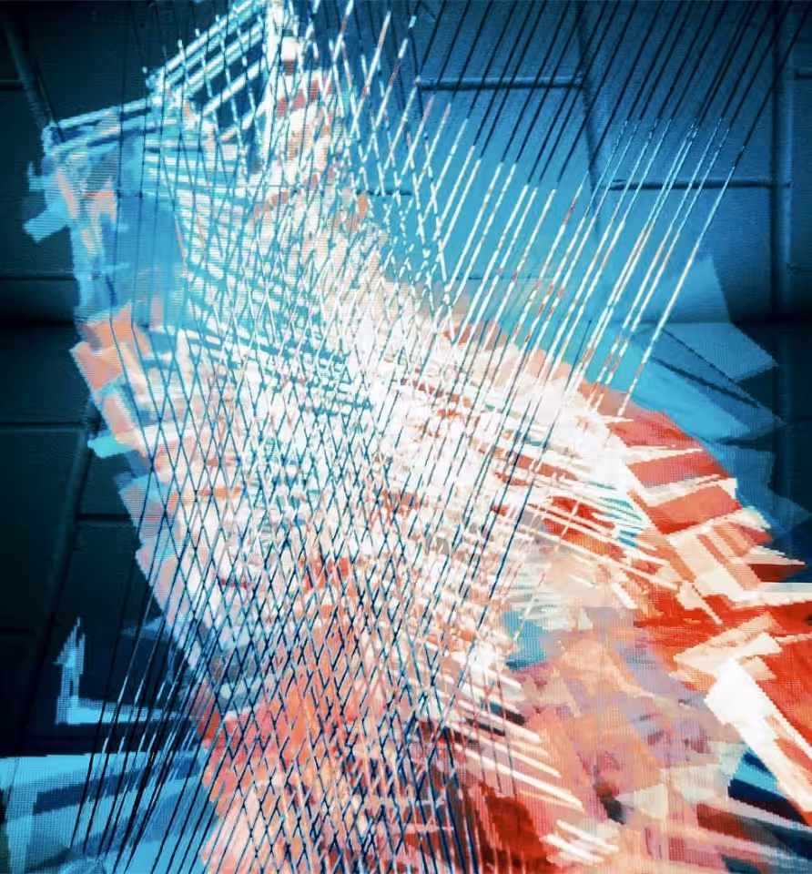 Hand coded light+fiber