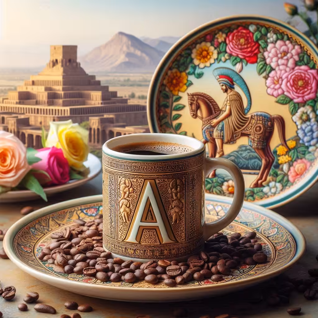 Persian coffee of ,,(Persepolis)🏛️🏛️🏛️🏛️