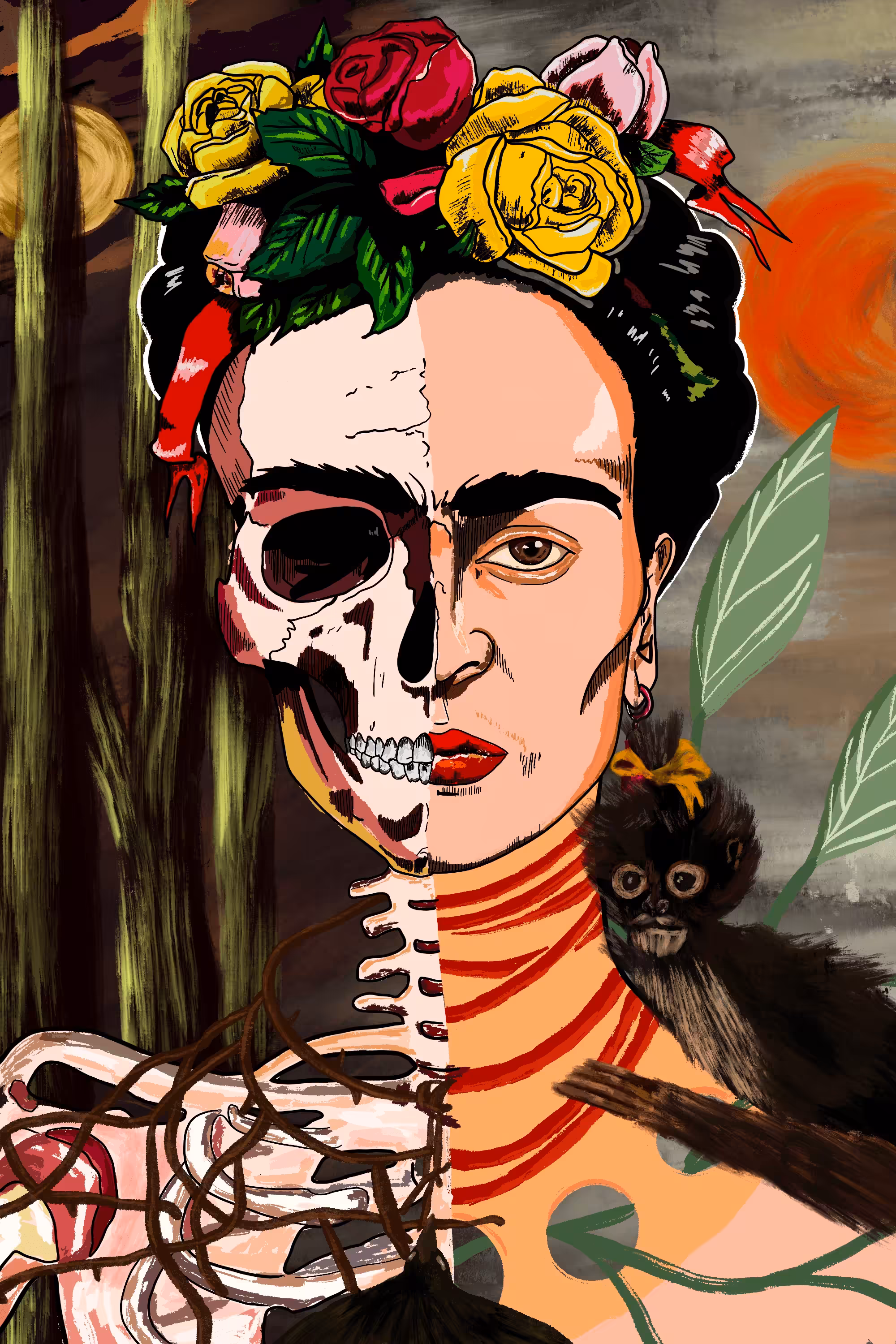 Death and life Frida