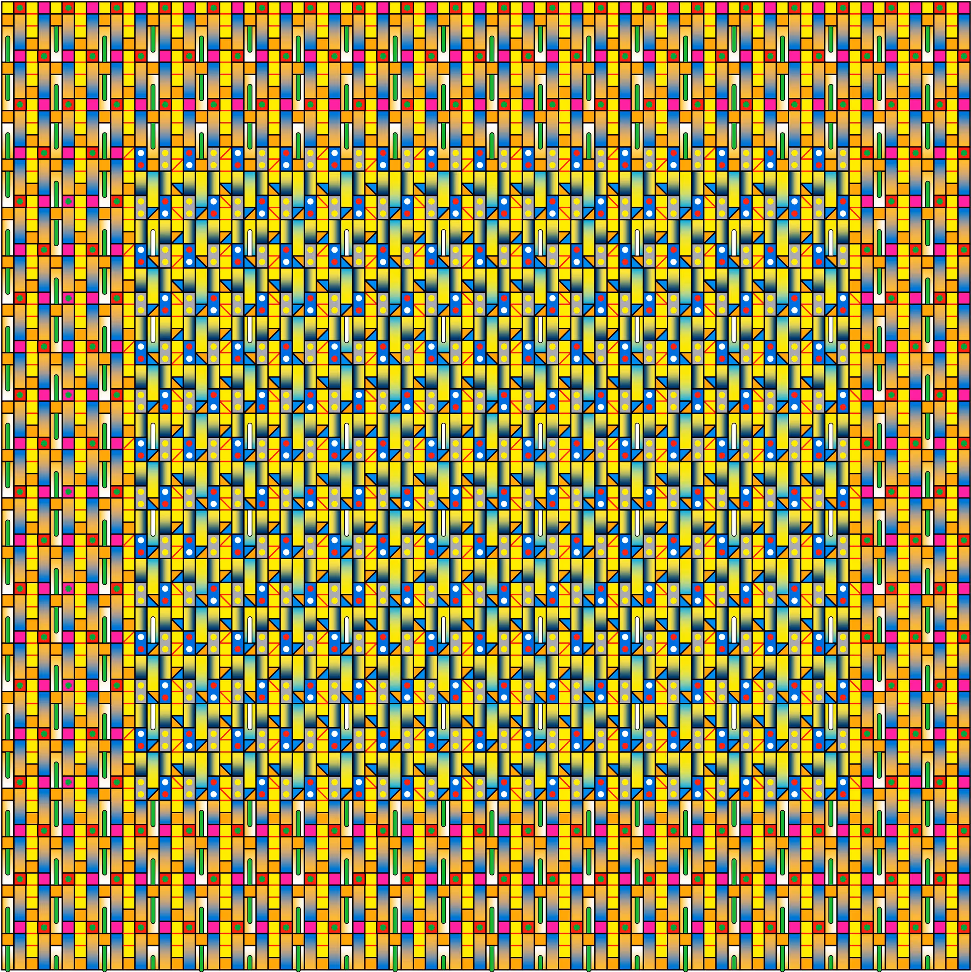 Outer X-Grid: G-H-1-4-B