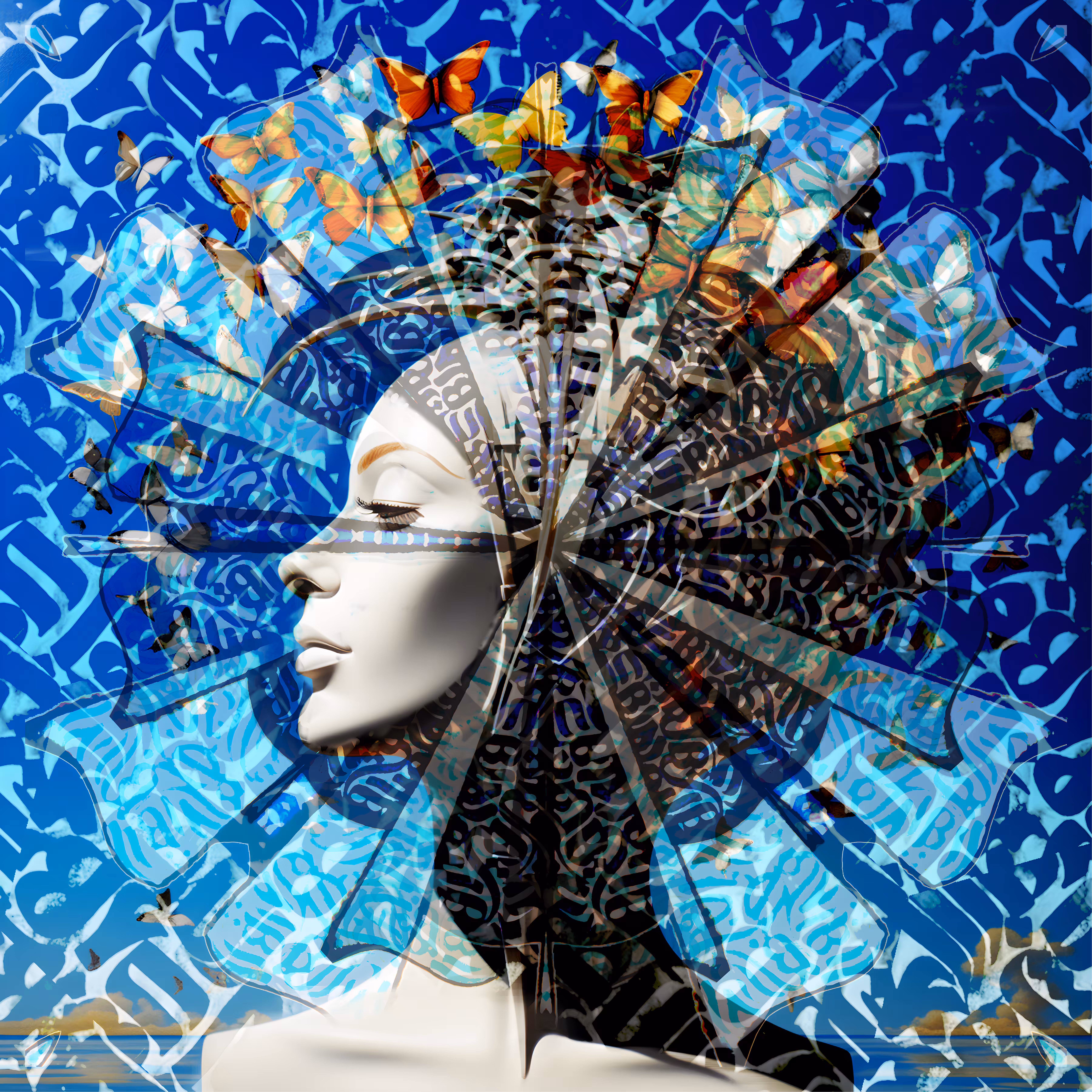 Evolving Expression 0001: The Trifecta of Calligraphy, AI, and Digital Art
