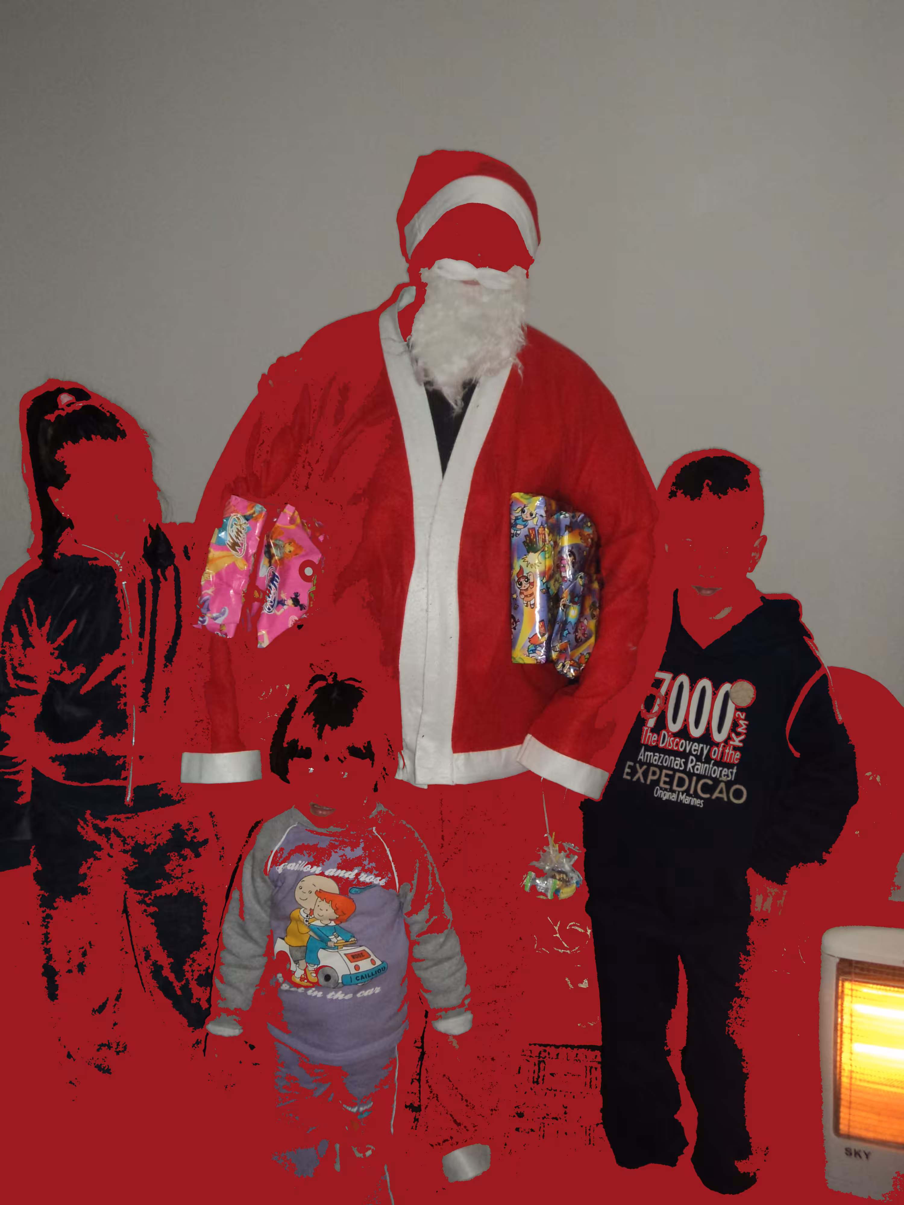Santa Claus has arrived!
