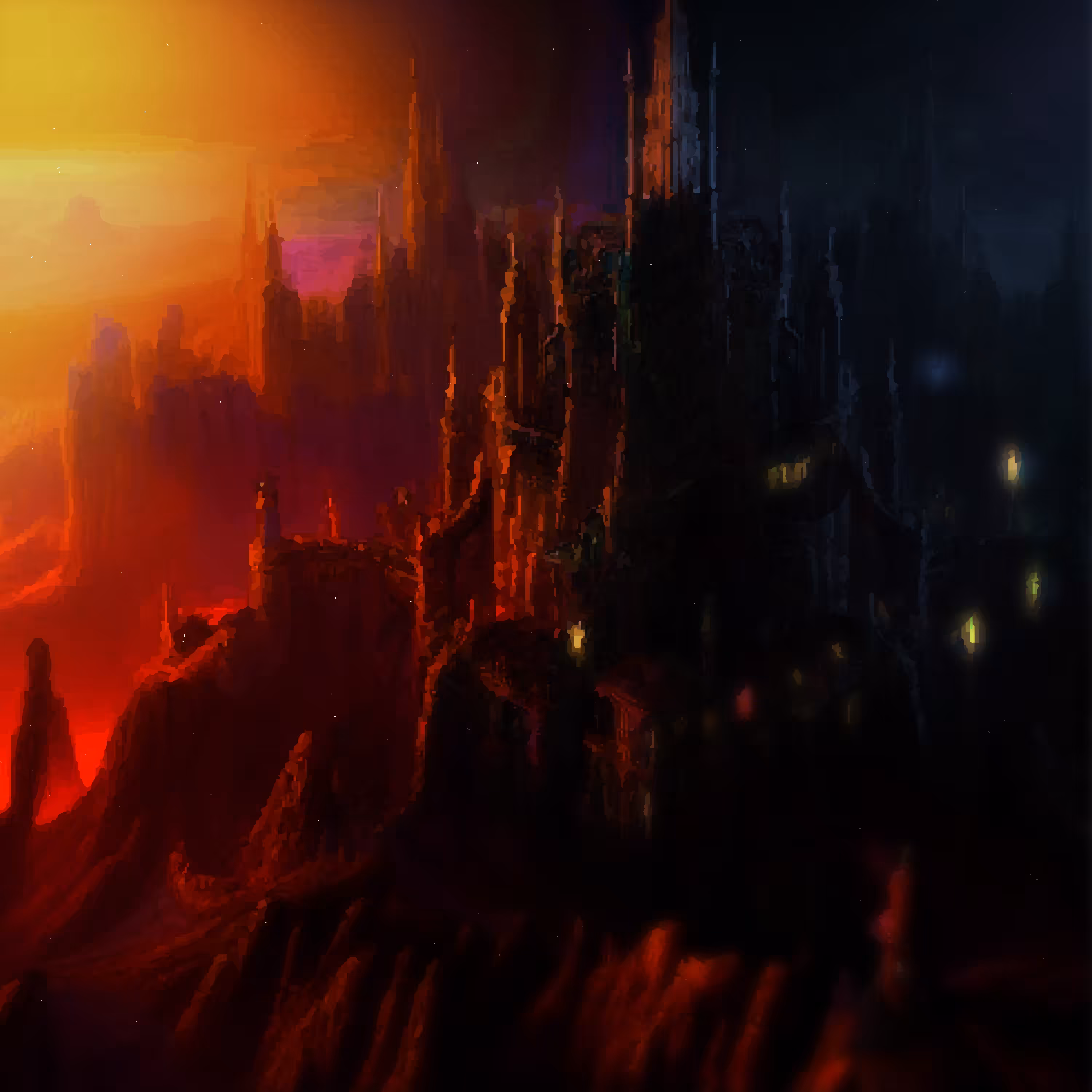 Dawn and darkness
