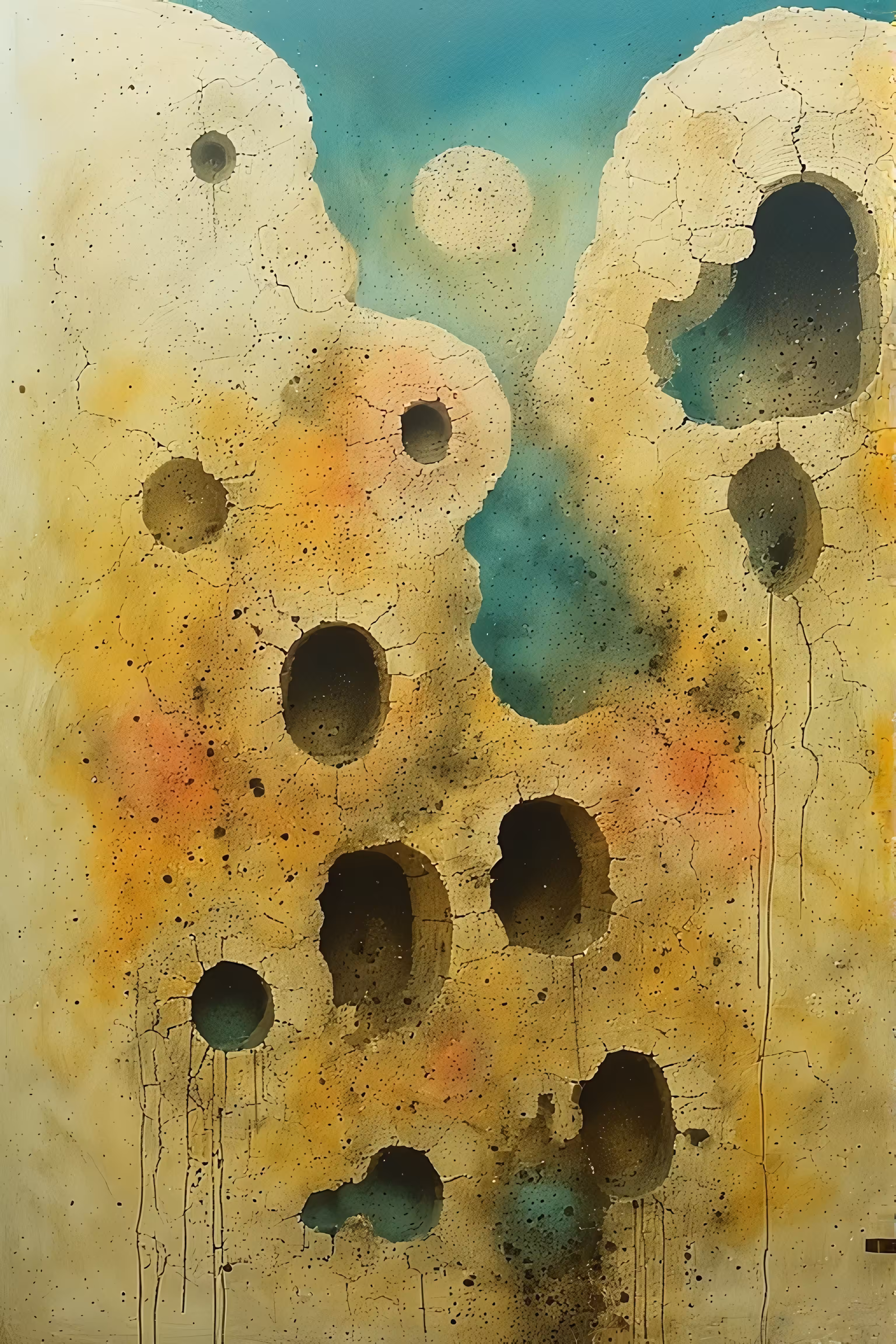 365 Brushstrokes of the Future: Eroded Memories — Cavities of Time