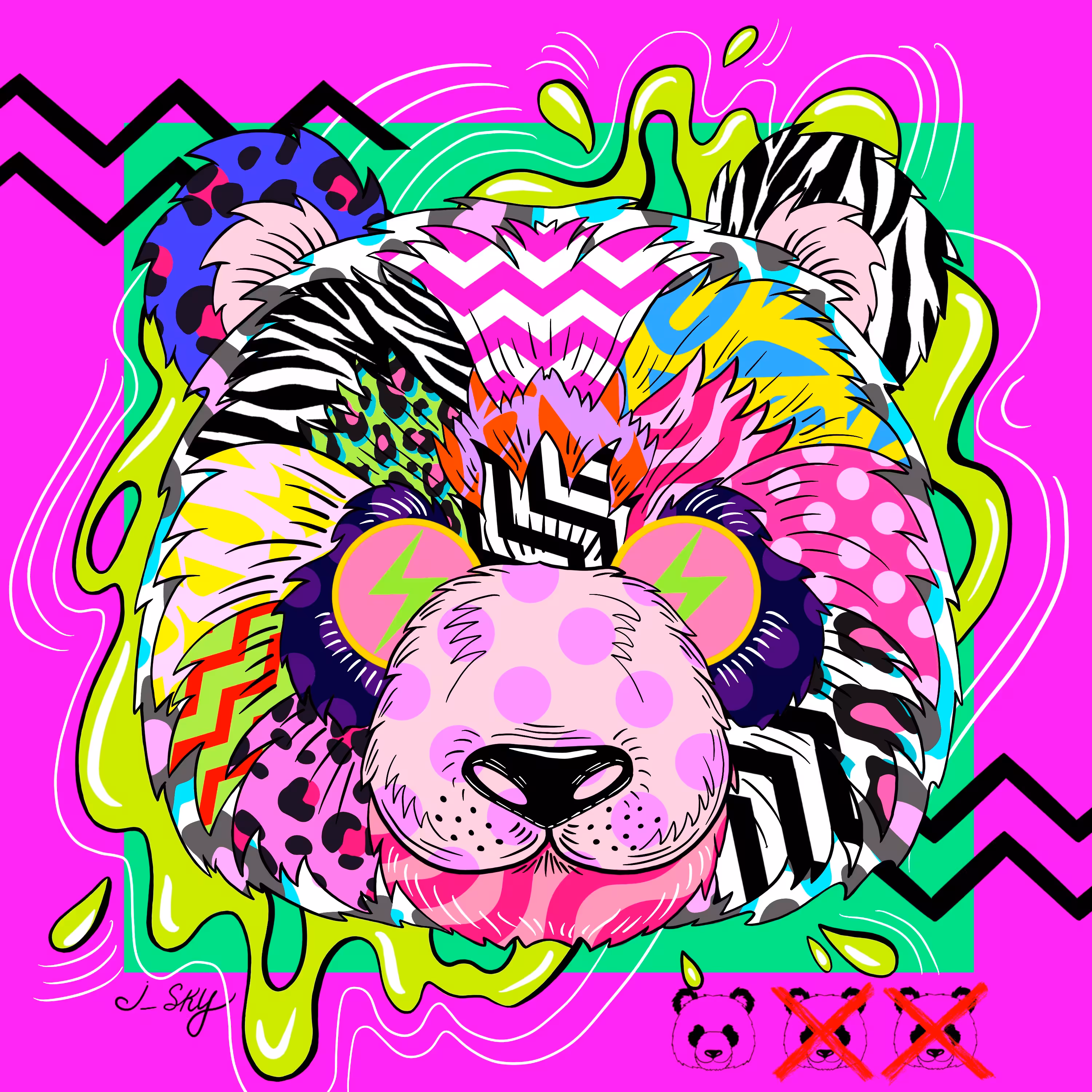 CRYPTOPANDA BY J_SKY
