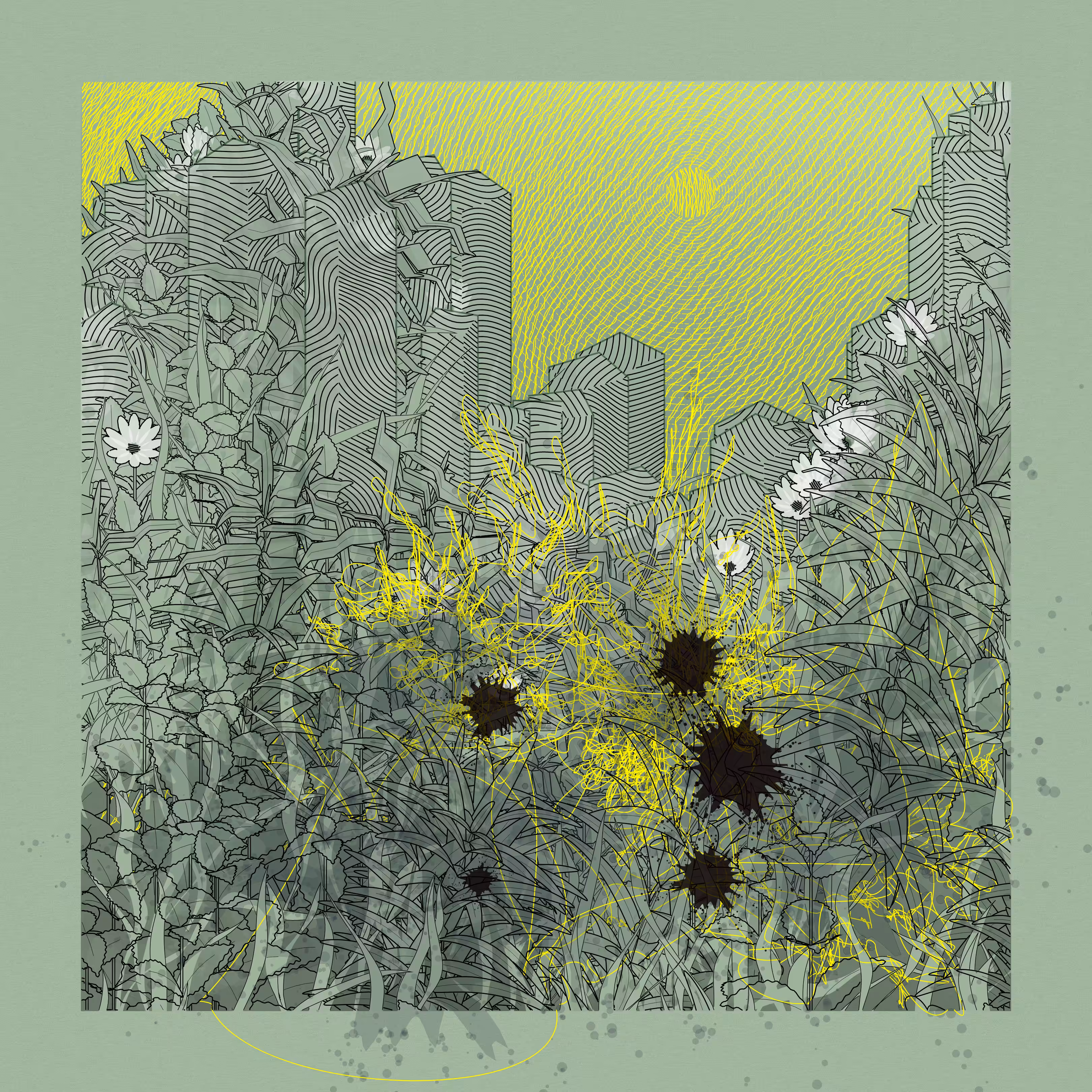 Landscape with Carbon Capture #5451